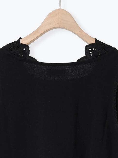 Samansa Mos2「【抗菌防臭】スカラップレースペチワンピース」|ワンピース|