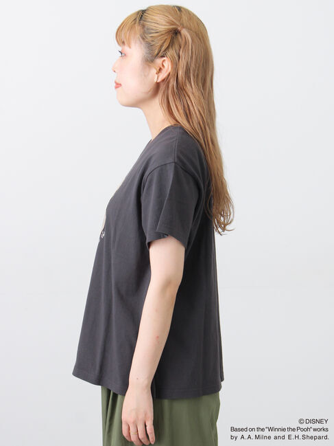 Samansa Mos2「【Disney】くまのプーさんレースモチーフTシャツ」|Tシャツ・カットソー|
