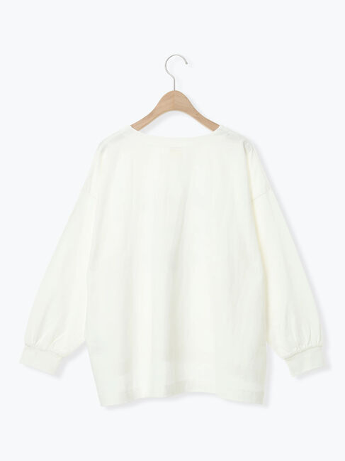 Samansa Mos2「【MOOMIN&times;Samansa Mos2】ムーミンプリントロンT」|Tシャツ・カットソー|