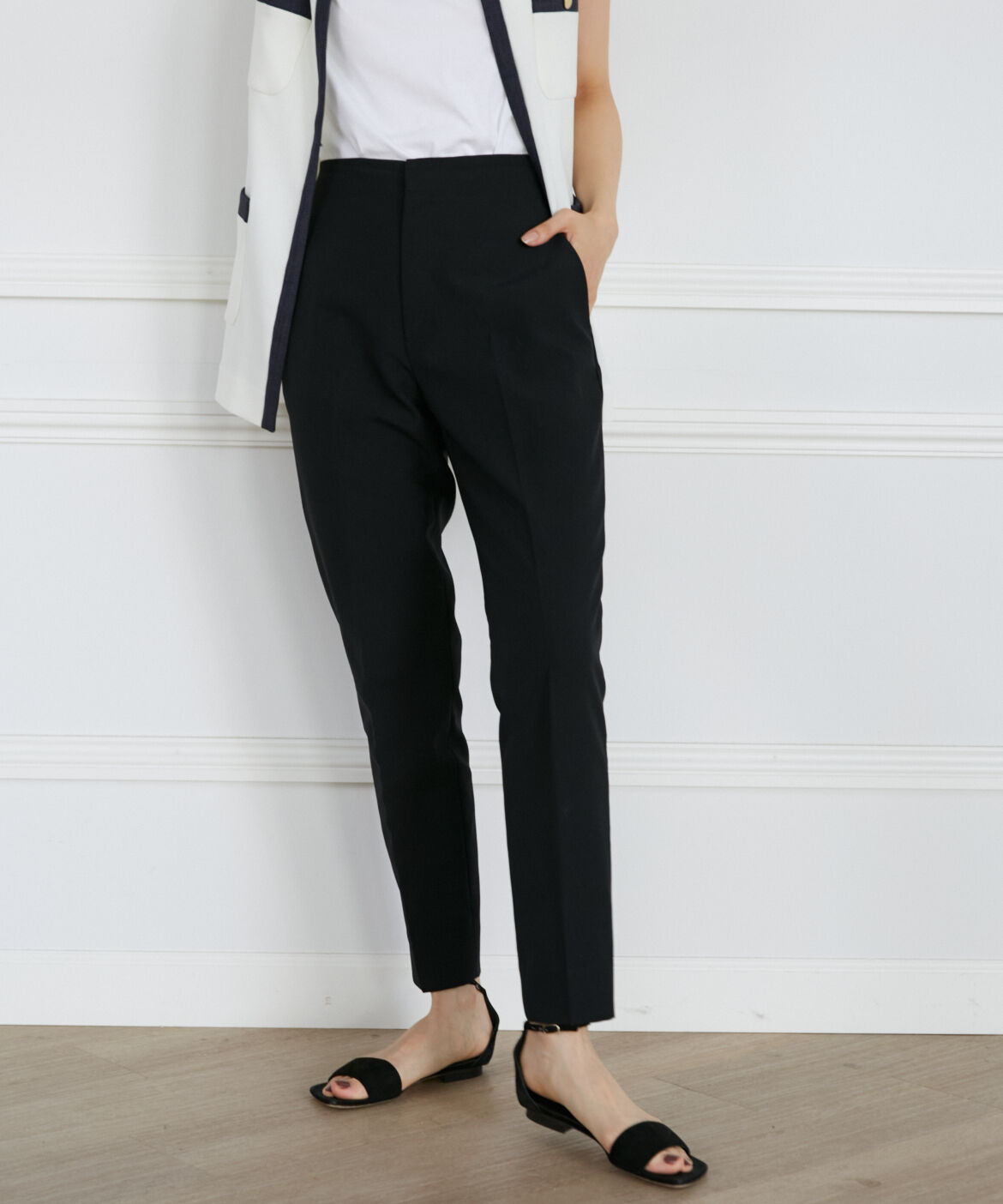 INED「Louise美脚テーパードパンツ」|その他|