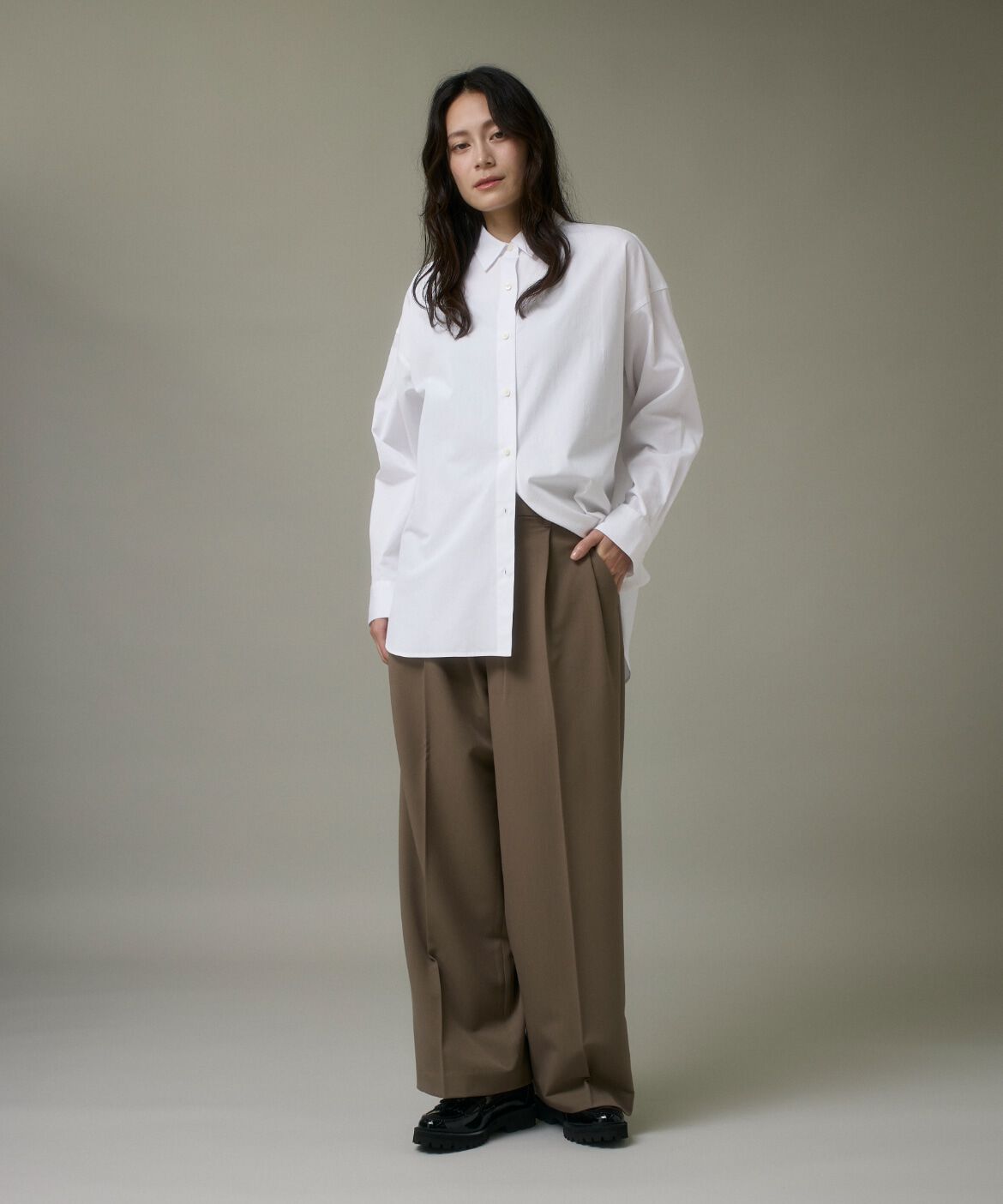 DAY by DAY it&rsquo;s international「タックワイドパンツ《TRストレッチ》」|その他|