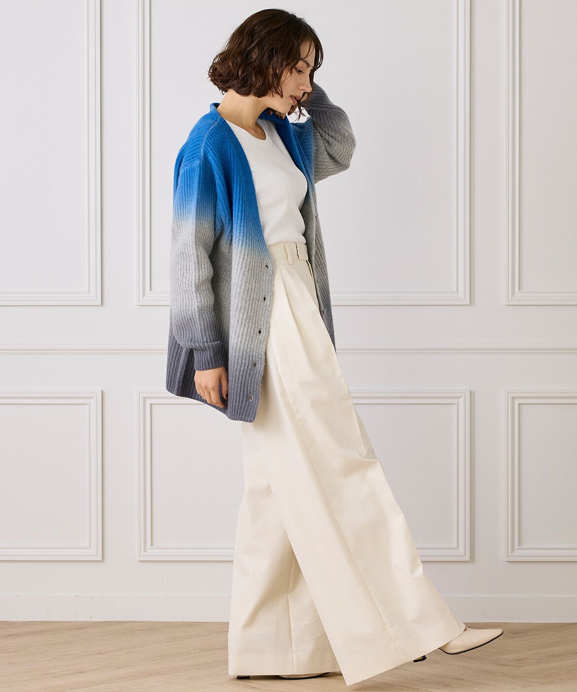 INED「コットンリブタンクトップ《YVON》」|タンクトップ|