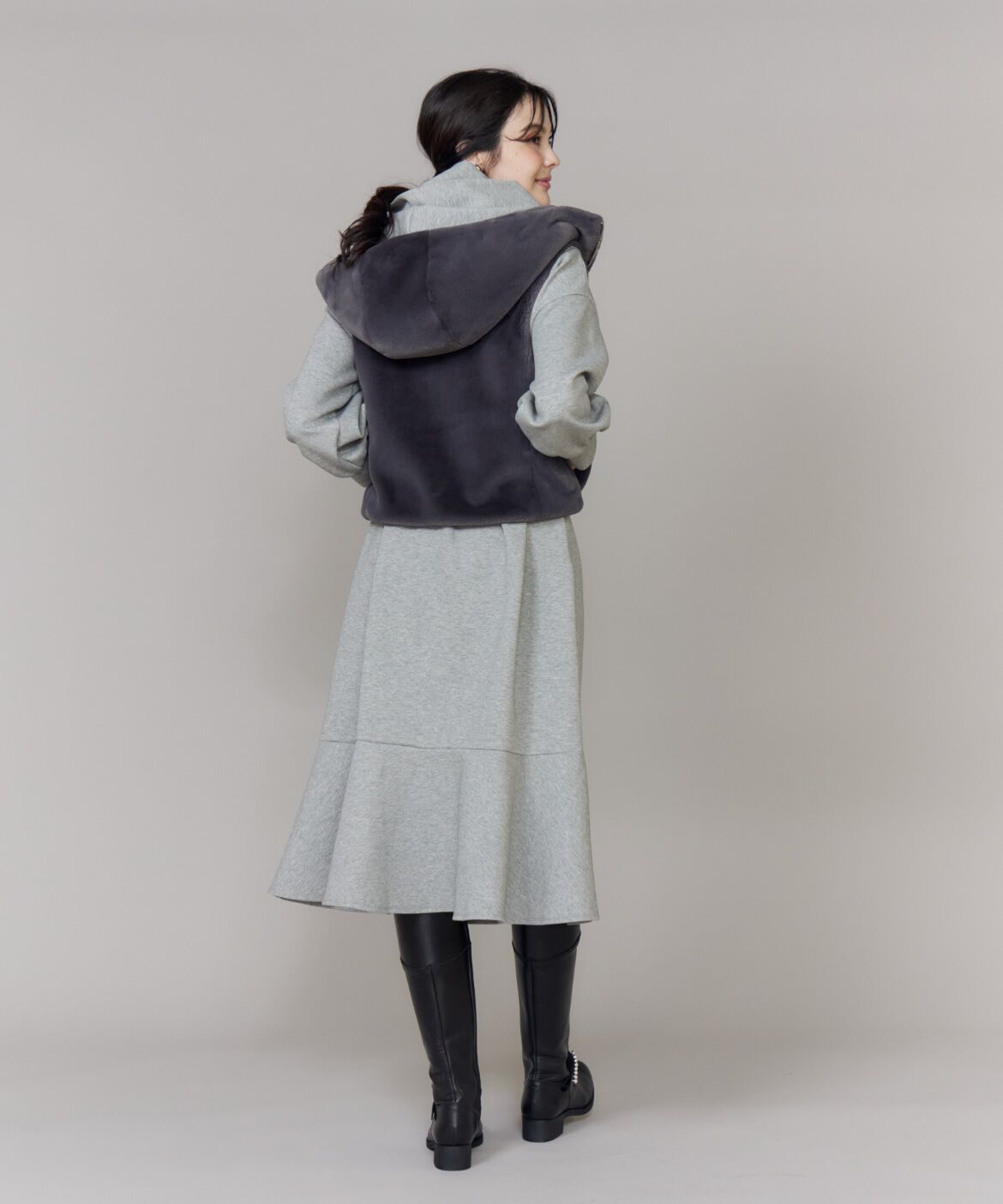 Maglie le cassetto「パーカーワンピース」|ワンピース|