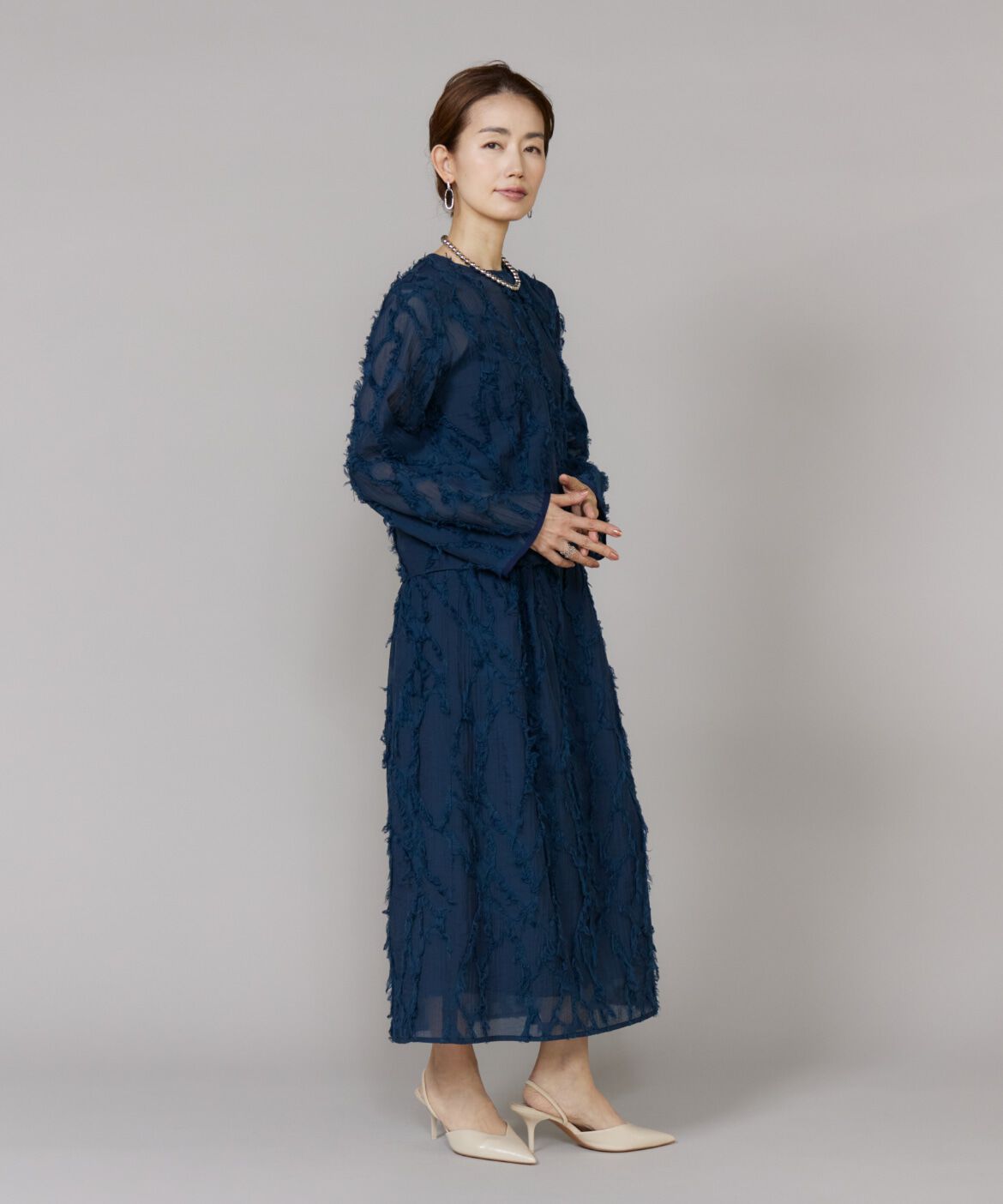 Le Souk「ジャカードブラウス」|シャツ・ブラウス|