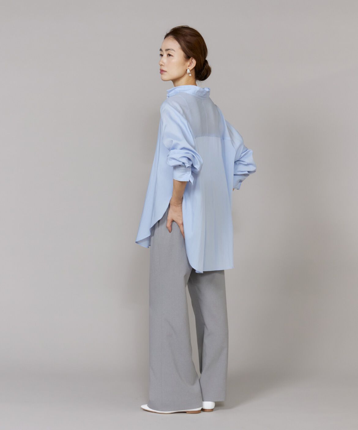 Le Souk「《大きいサイズ》ロングシャツ」|シャツ・ブラウス|