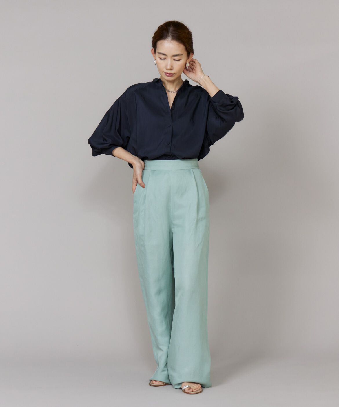 Le Souk「《大きいサイズ》ロングシャツ」|シャツ・ブラウス|