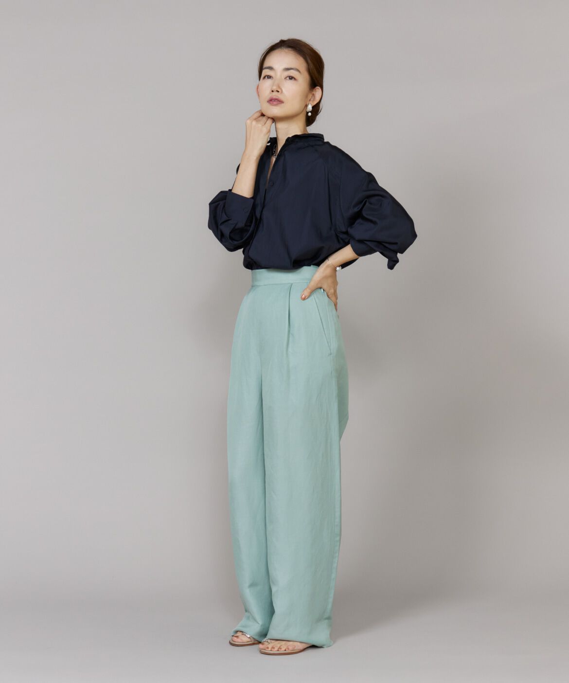 Le Souk「《大きいサイズ》ロングシャツ」|シャツ・ブラウス|