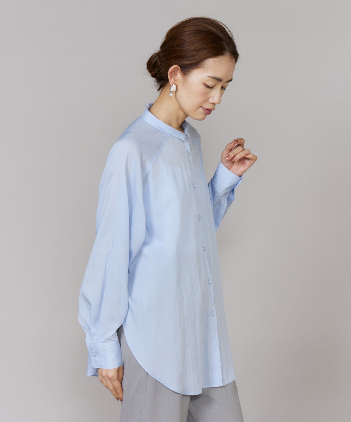 Le Souk「《大きいサイズ》ロングシャツ」|シャツ・ブラウス|