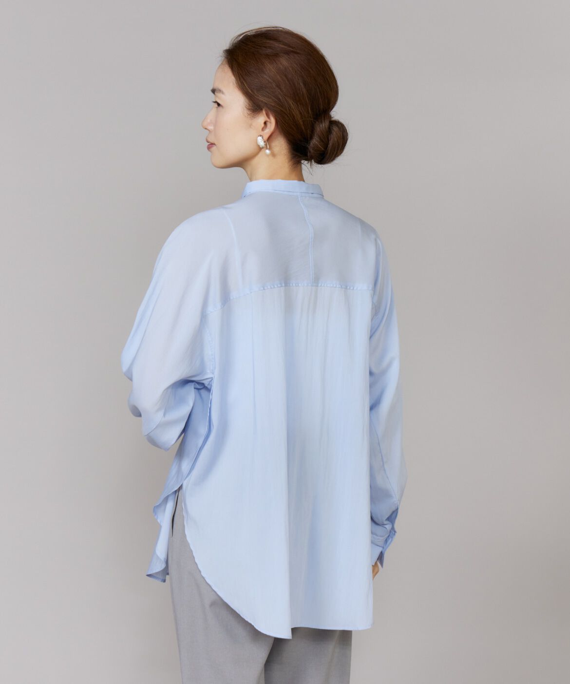 Le Souk「《大きいサイズ》ロングシャツ」|シャツ・ブラウス|