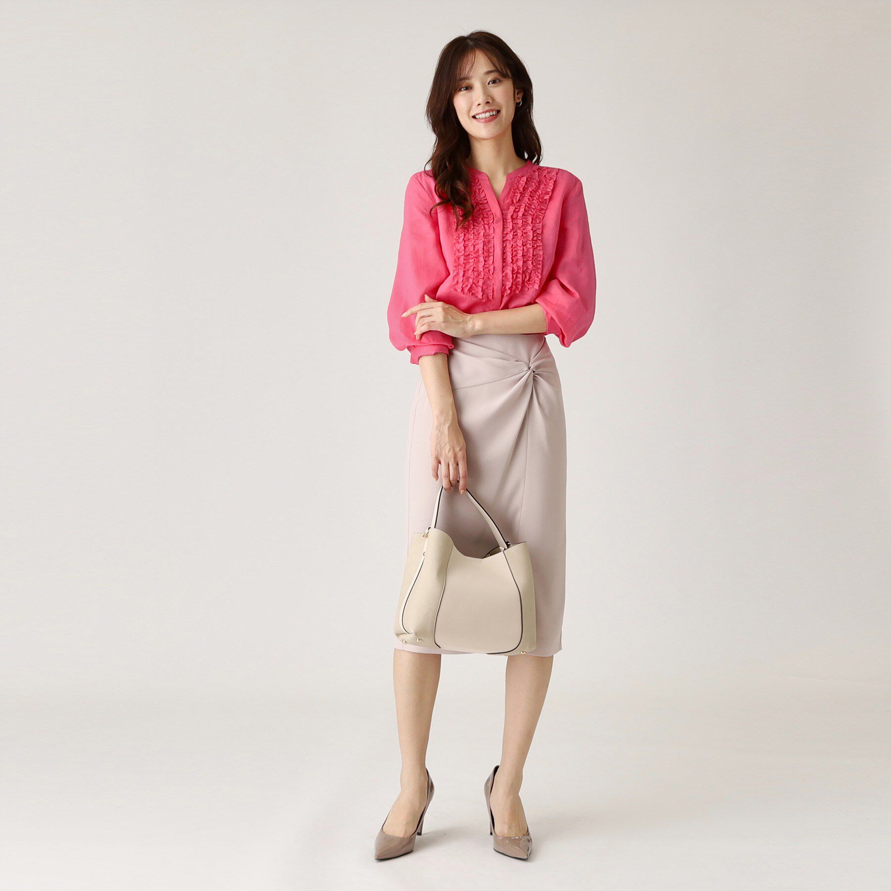 COUP DE CHANCE「【ラミー100％／洗える】夏におすすめ！華やかフリルデザインブラウス」|シャツ・ブラウス|