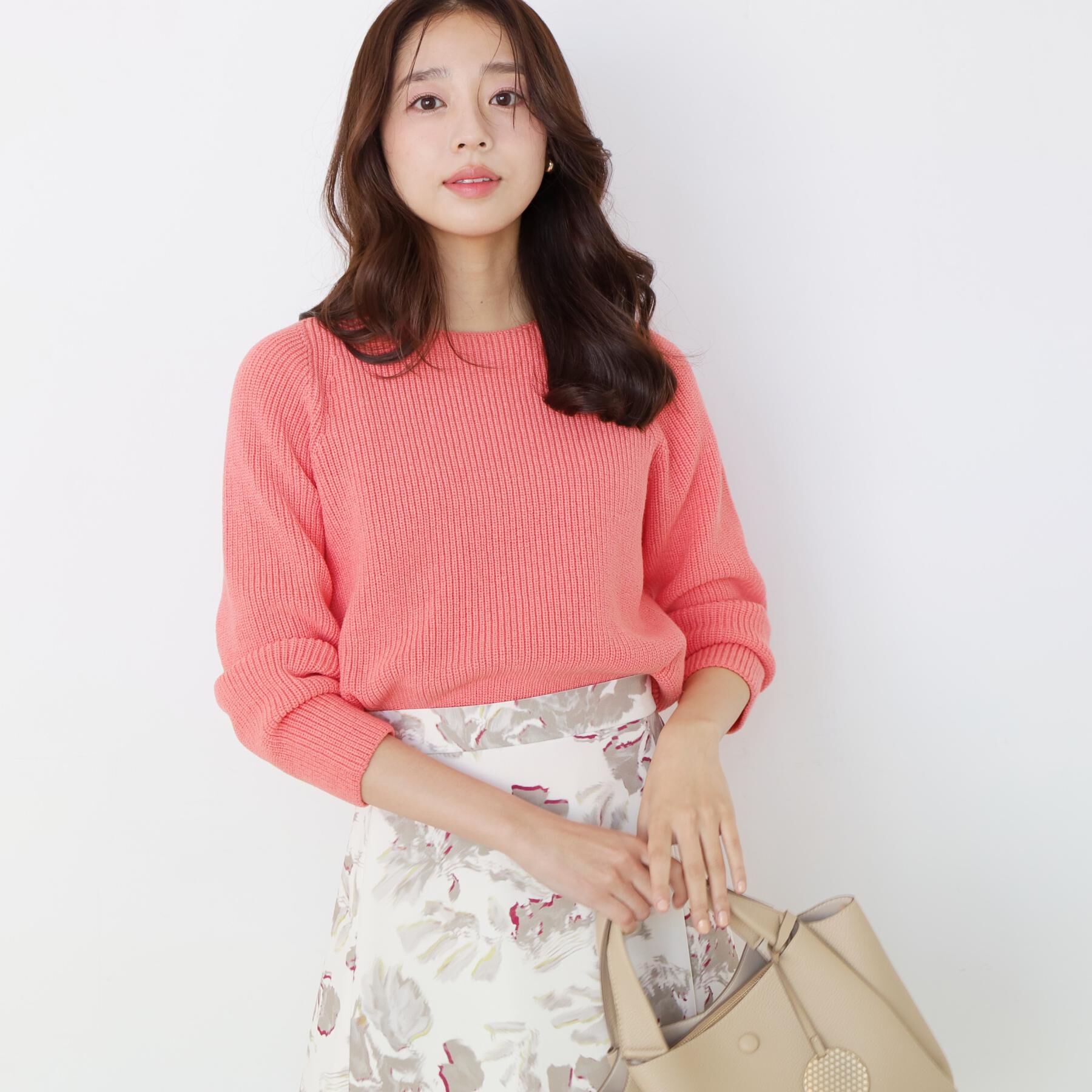 COUP DE CHANCE「【手洗い可／日本製】ミドルゲージ軽やかニットトップス」|ニット・セーター|