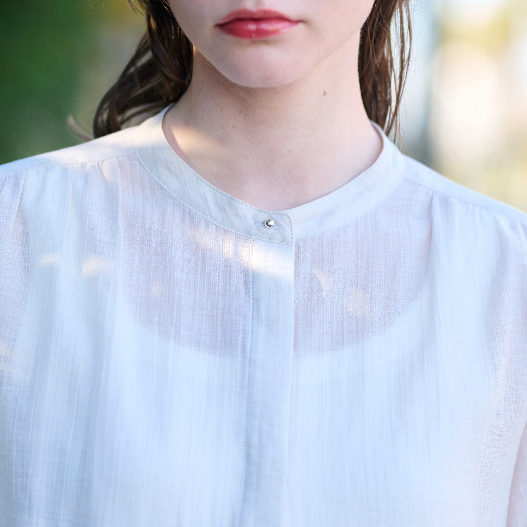 DRESSTERIOR「【洗える】ティアードシアーブラウス」|シャツ・ブラウス|