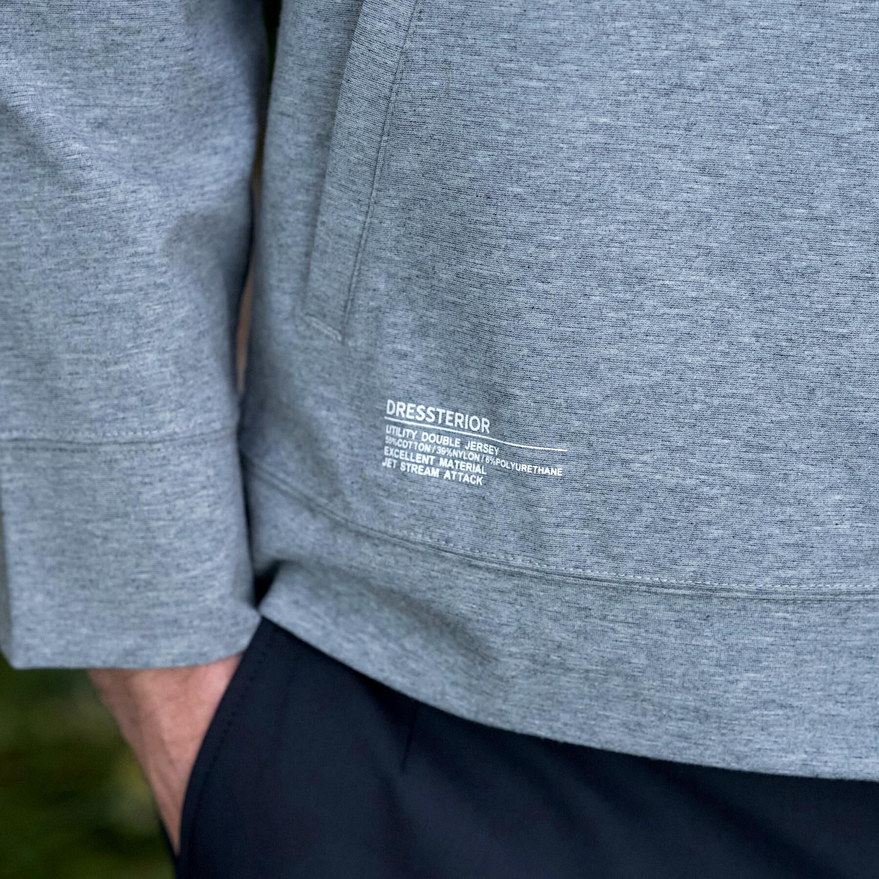 DRESSTERIOR「【接触冷感／セットアップ可】ドライタッチ ハイカウントカットソー カーディガン」|カーディガン|