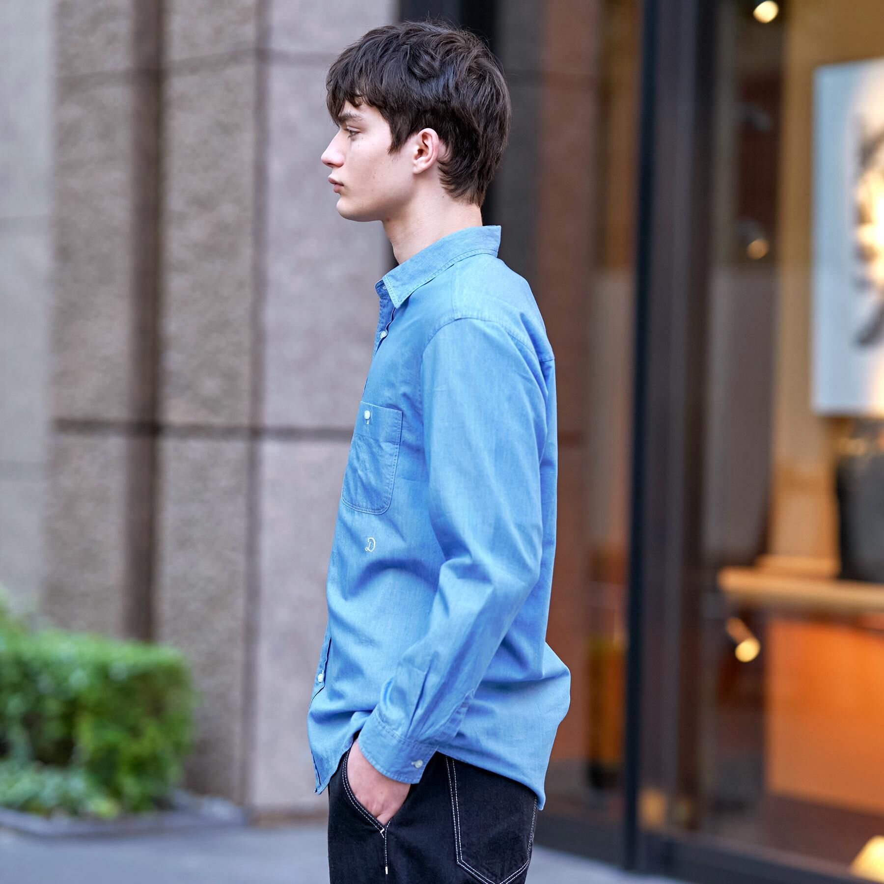 DRESSTERIOR「ユーズドデニムシャツ」|シャツ・ブラウス|