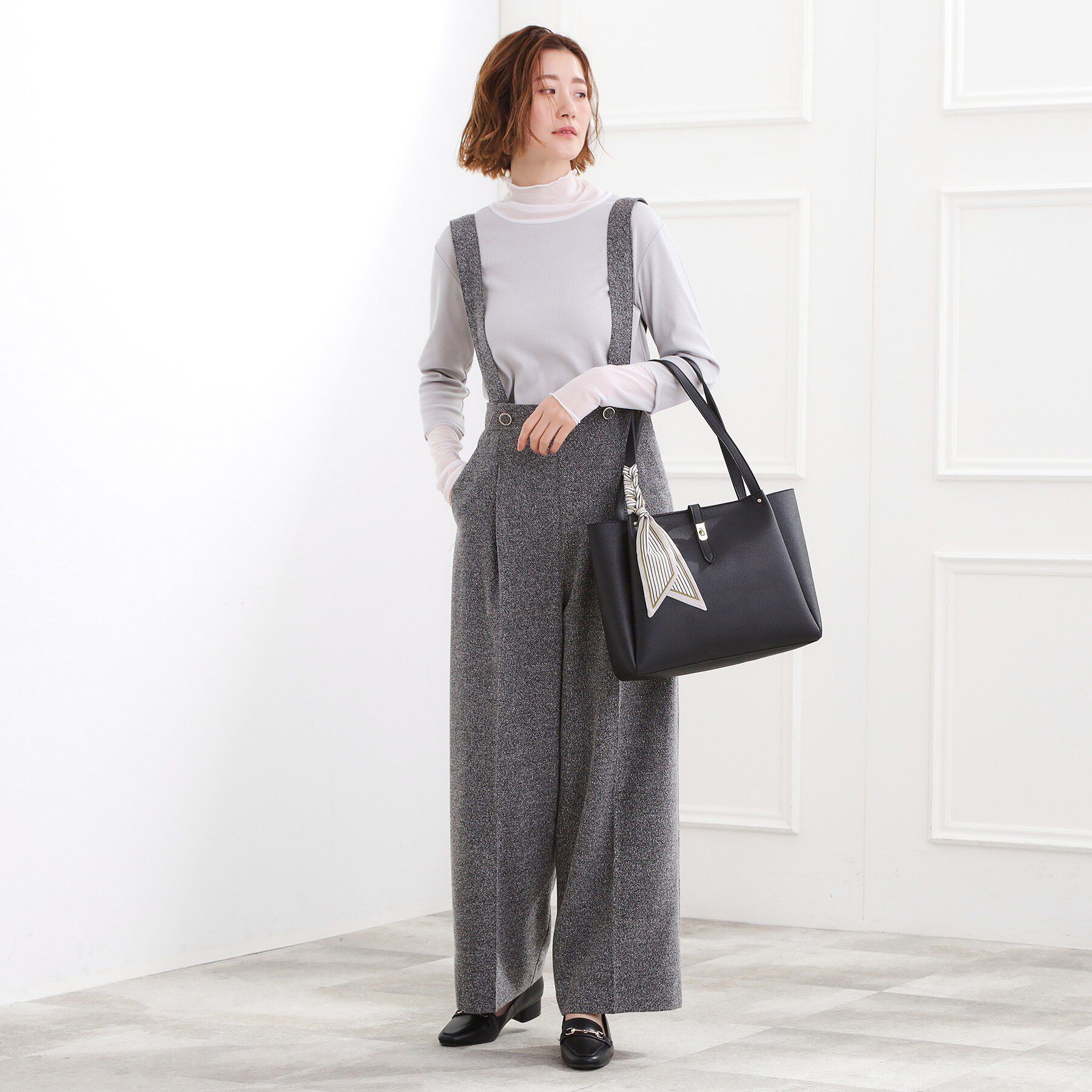 grove「【人間工学】タックベルトヒネリスカーフトート」|トートバッグ|