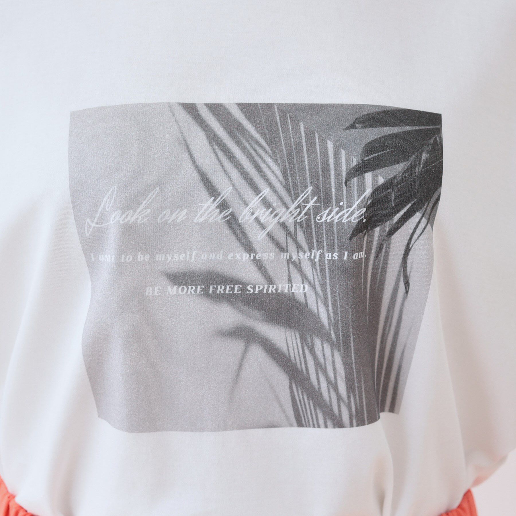 INDIVI「【洗える】ベーシックプリントTシャツ」|Tシャツ・カットソー|