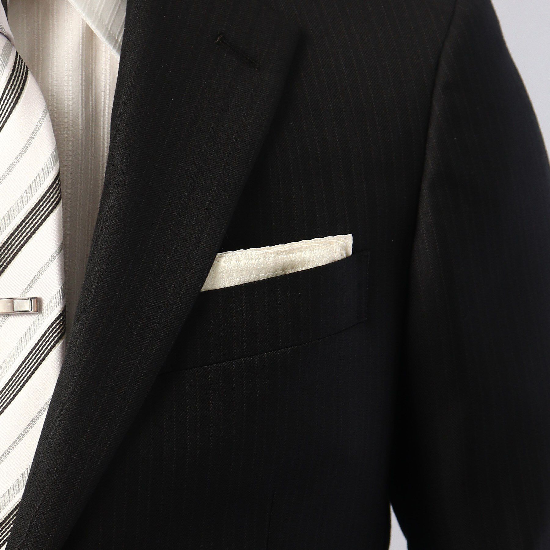 TAKEO KIKUCHI「【ブライダル/フォーマル対応】ネクタイ＆チーフ＆タイバー  BOXセット」|ネクタイ・蝶ネクタイ|