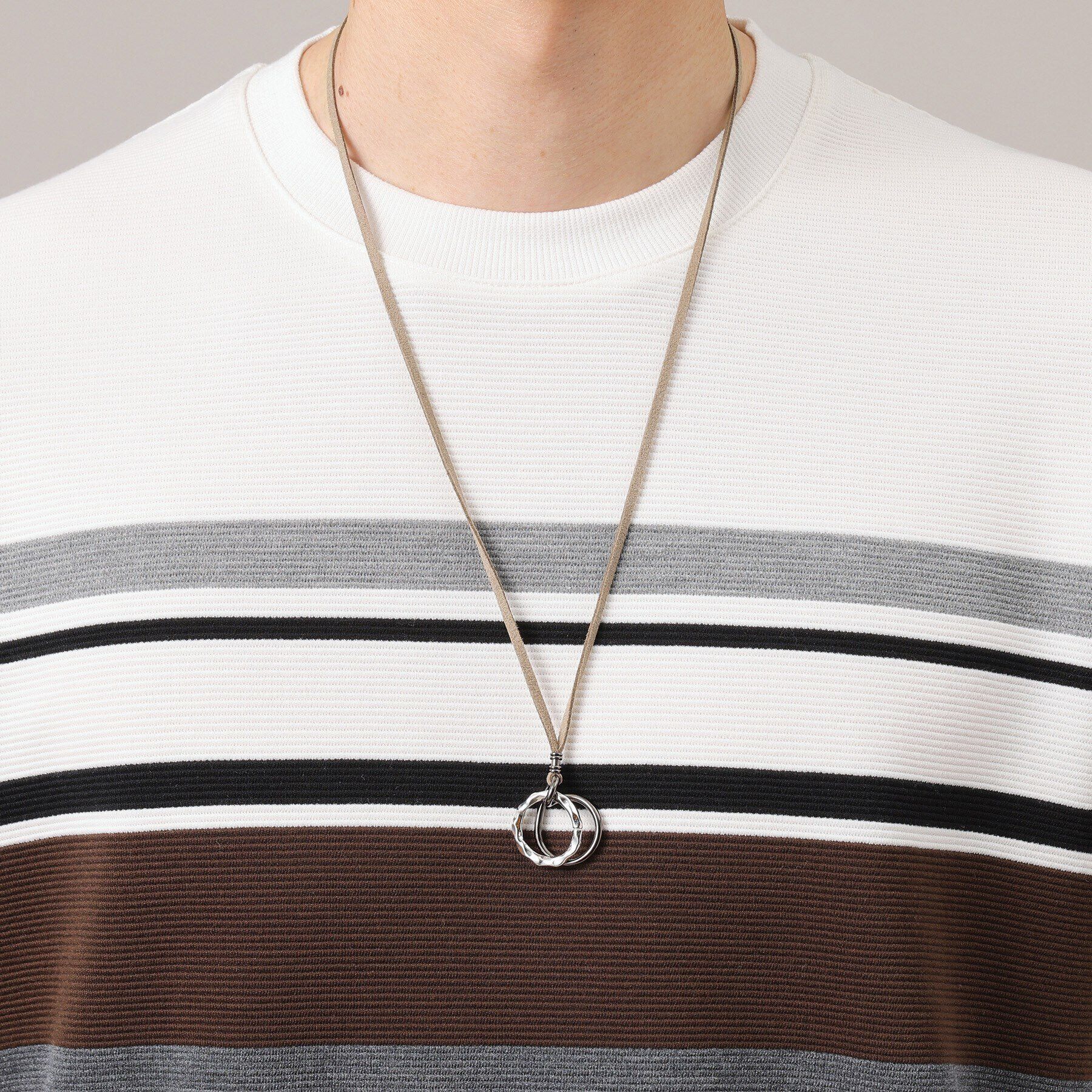 TAKEO KIKUCHI「DROP リングネックレス」|ネックレス|