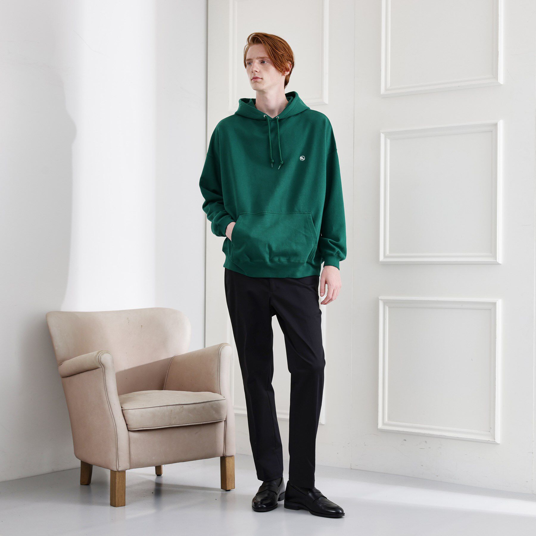 TAKEO KIKUCHI「【LIMITED】ワンポイント刺繍スウェットパーカー」|パーカー|