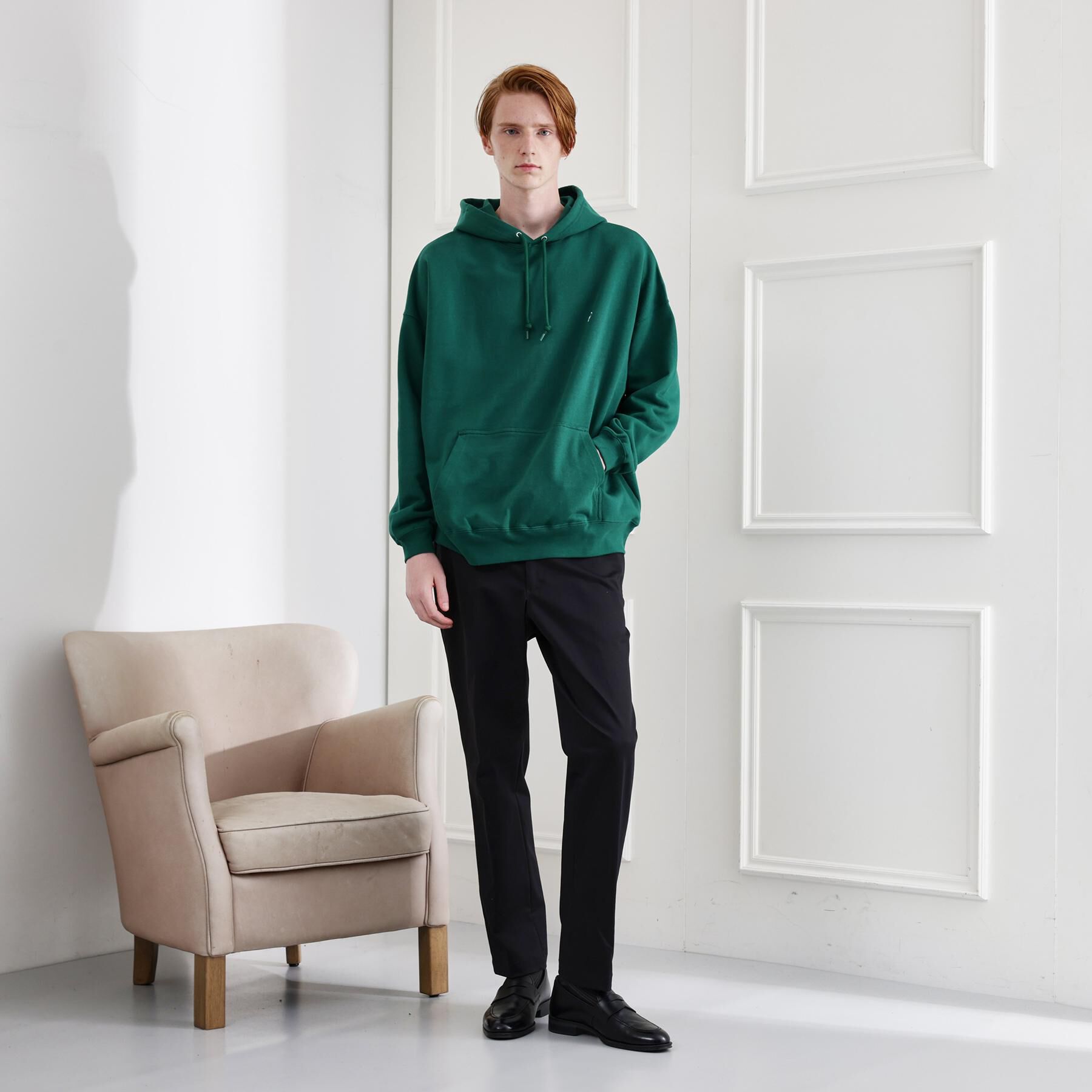 TAKEO KIKUCHI「【LIMITED】ワンポイント刺繍スウェットパーカー」|パーカー|