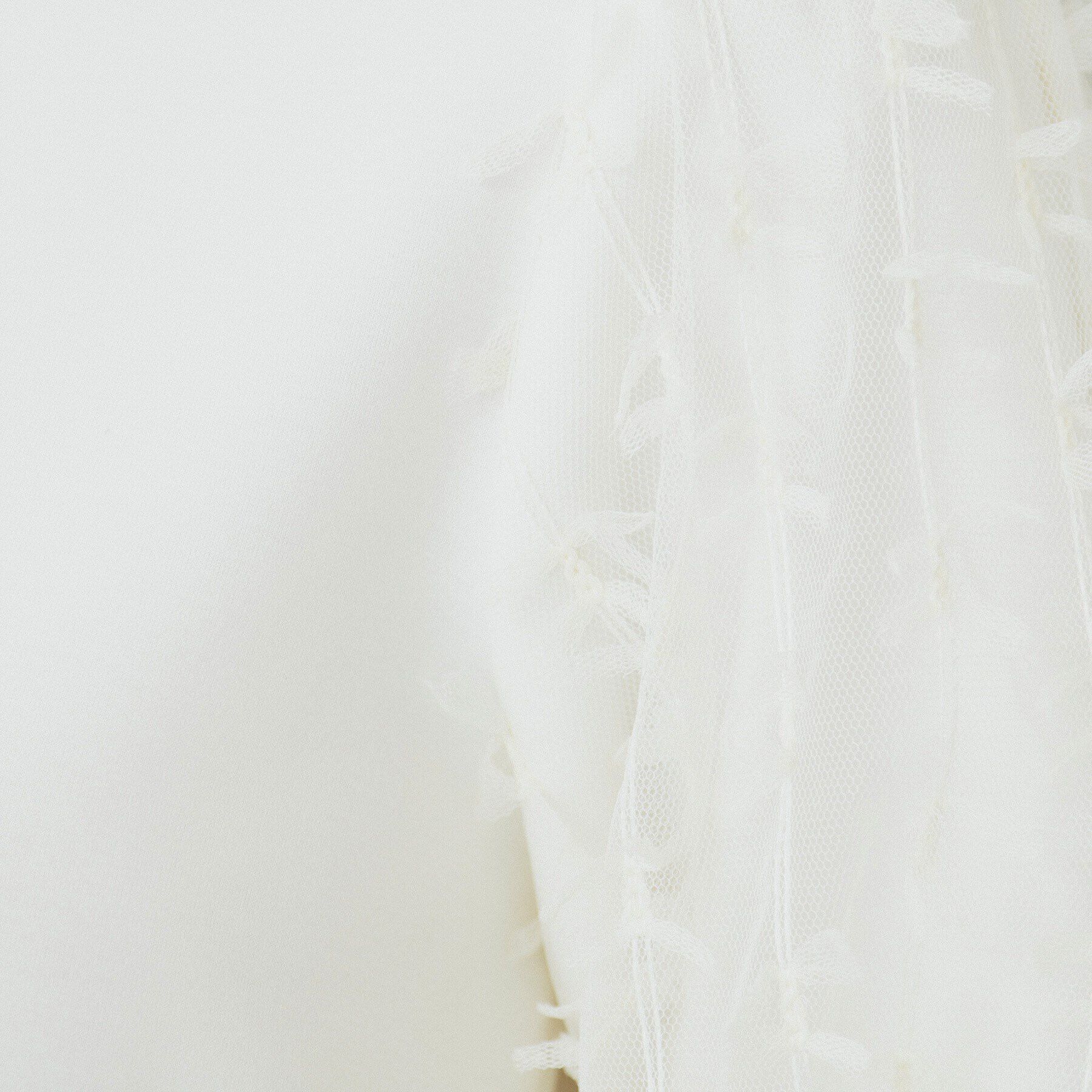 index「《美人百花掲載》リボンチュールトップス【洗濯機洗い可】」|Tシャツ・カットソー|