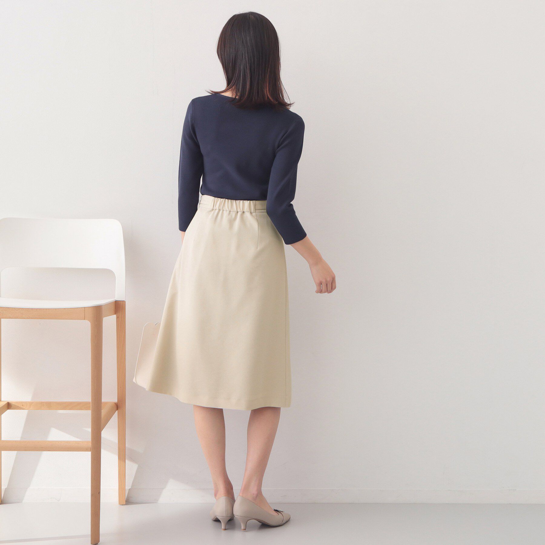 index「アシメタックAラインスカート/セットアップ対応可【洗濯機OK/防シワ】《XS～LL》」|スカート|