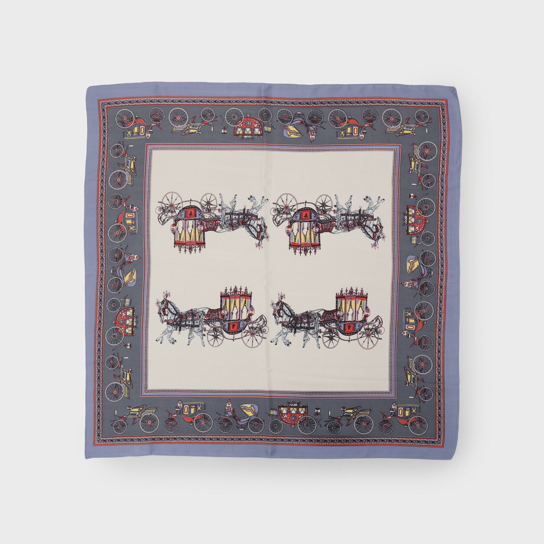 OPAQUE.CLIP「大判柄アソートスカーフ」|バンダナ・スカーフ|ライトピンク(470