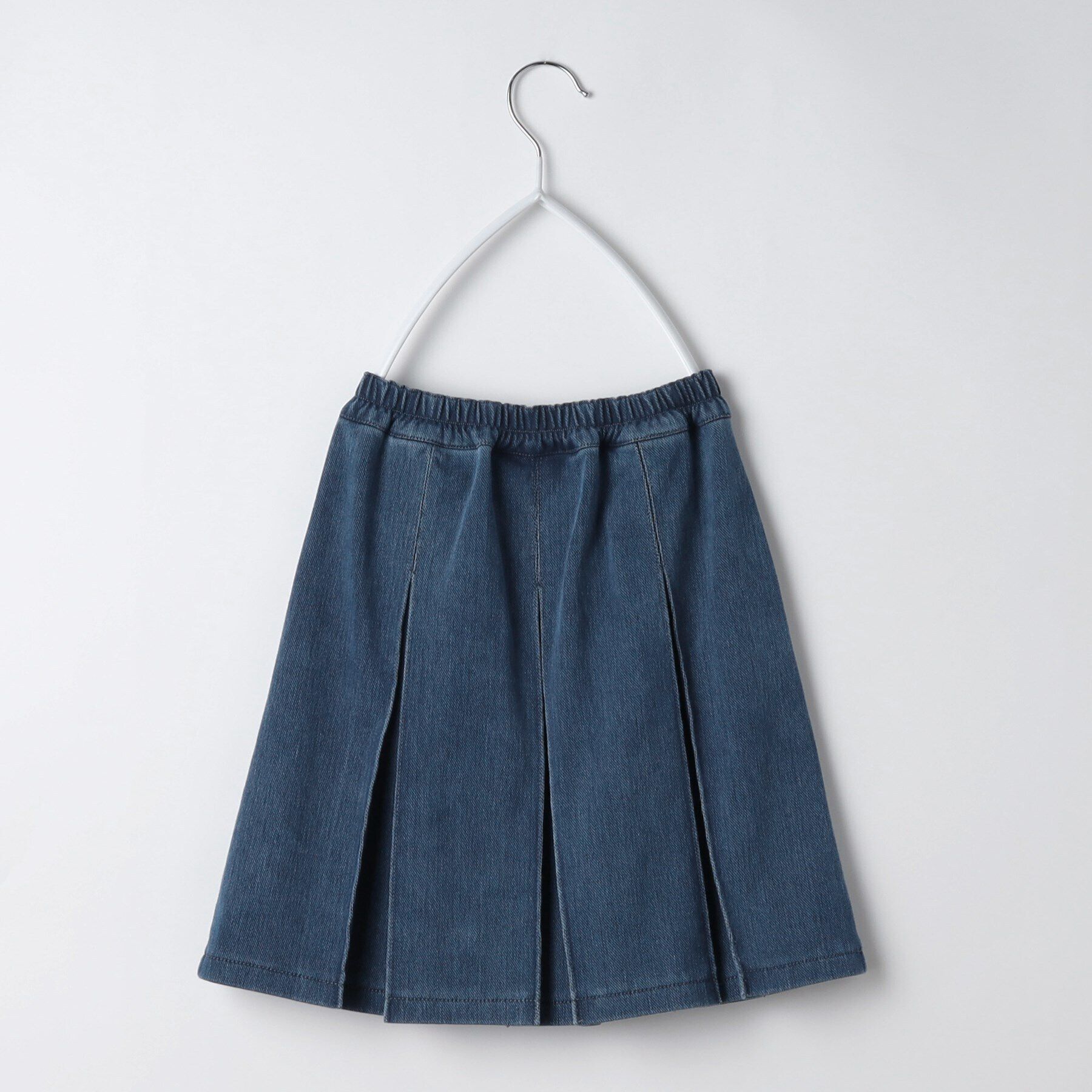 THE SHOP TK「【110-150】タックプリーツスカート/親子リンク・洗濯機OK」|スカート|