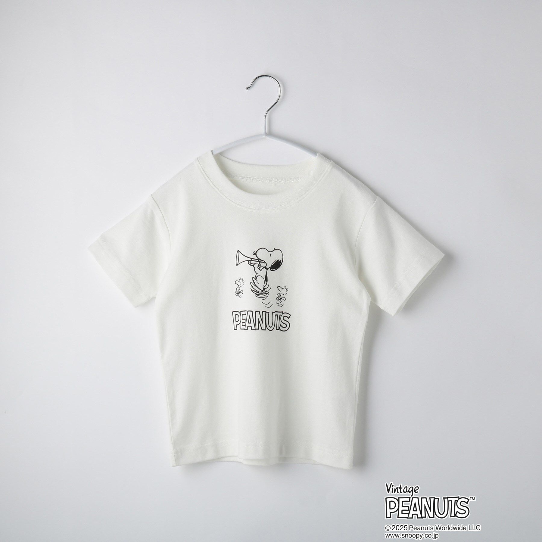 THE SHOP TK「PEANUTS 半袖Tシャツ 75周年／【110-150】ママ・パパとおそろい」|Tシャツ・カットソー|