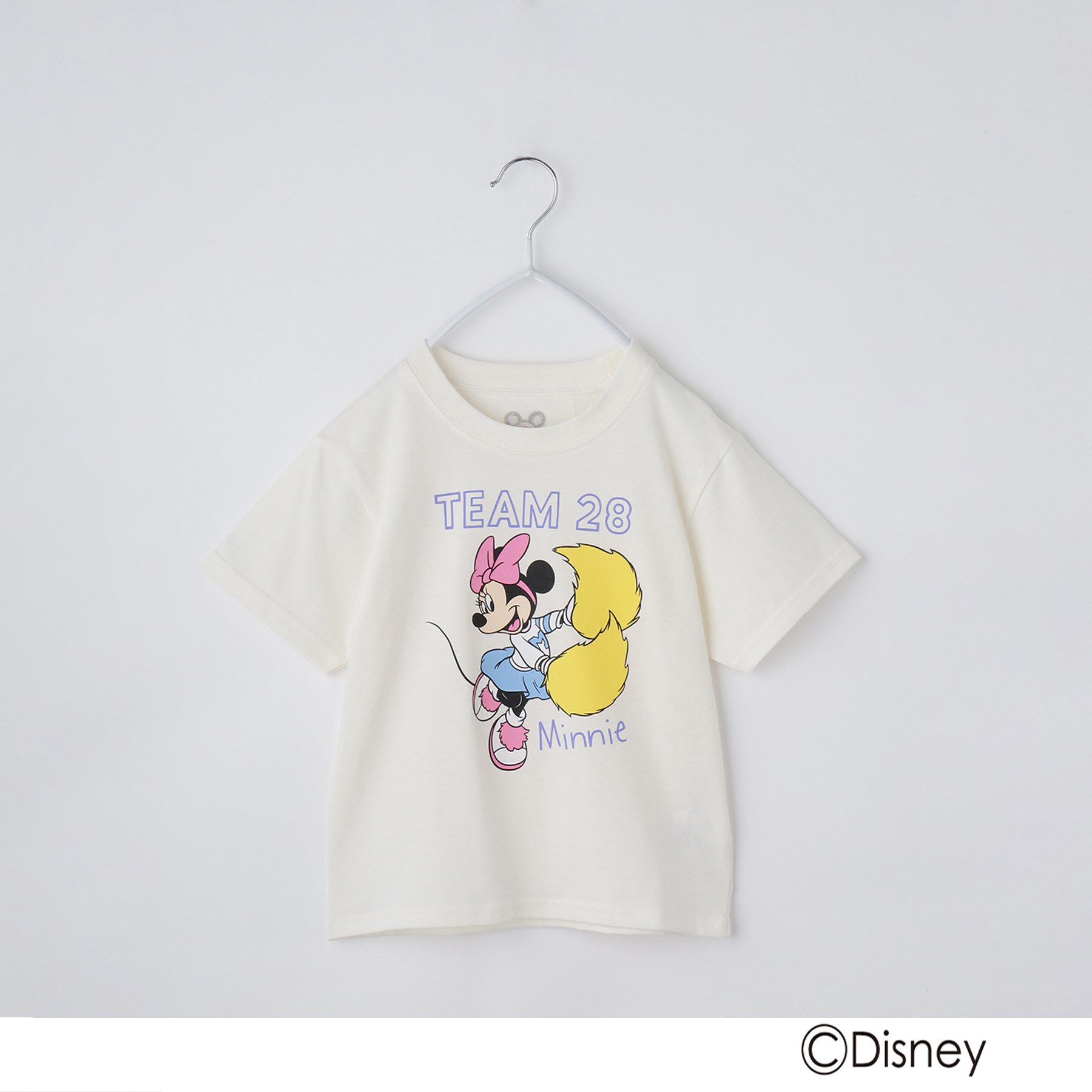 THE SHOP TK「disney/【110-150】ミッキーマウス＆ミニーマウス ベースボールTシャツ」|Tシャツ・カットソー|