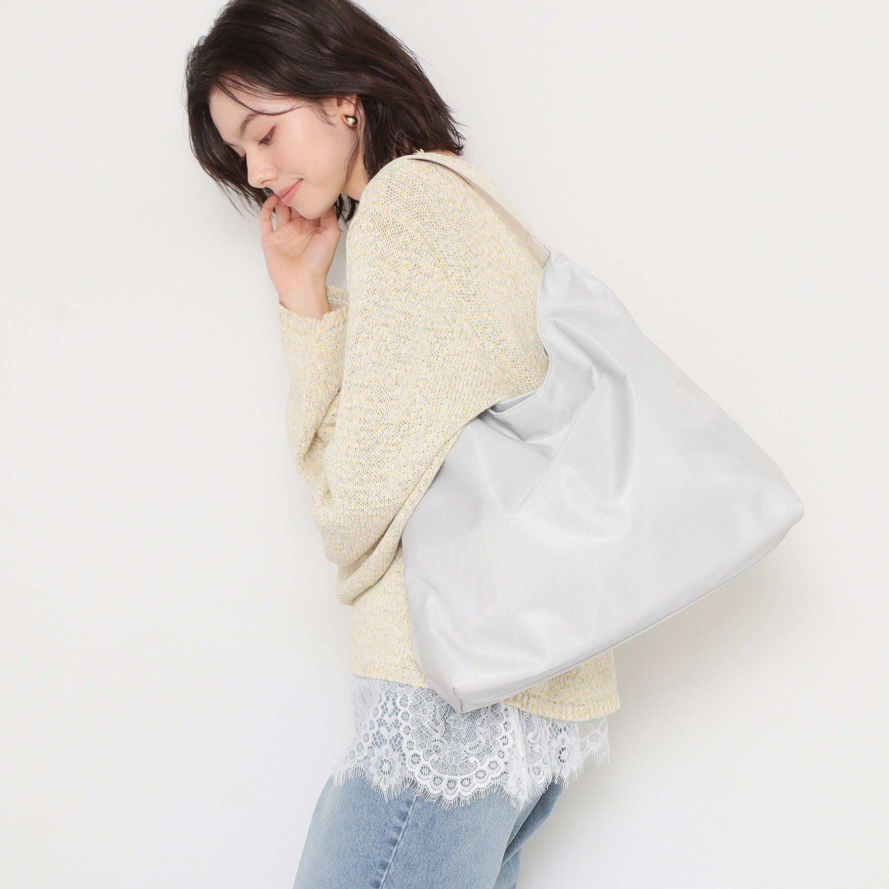 THE SHOP TK「トライアングルナイロンバッグ」|トートバッグ|