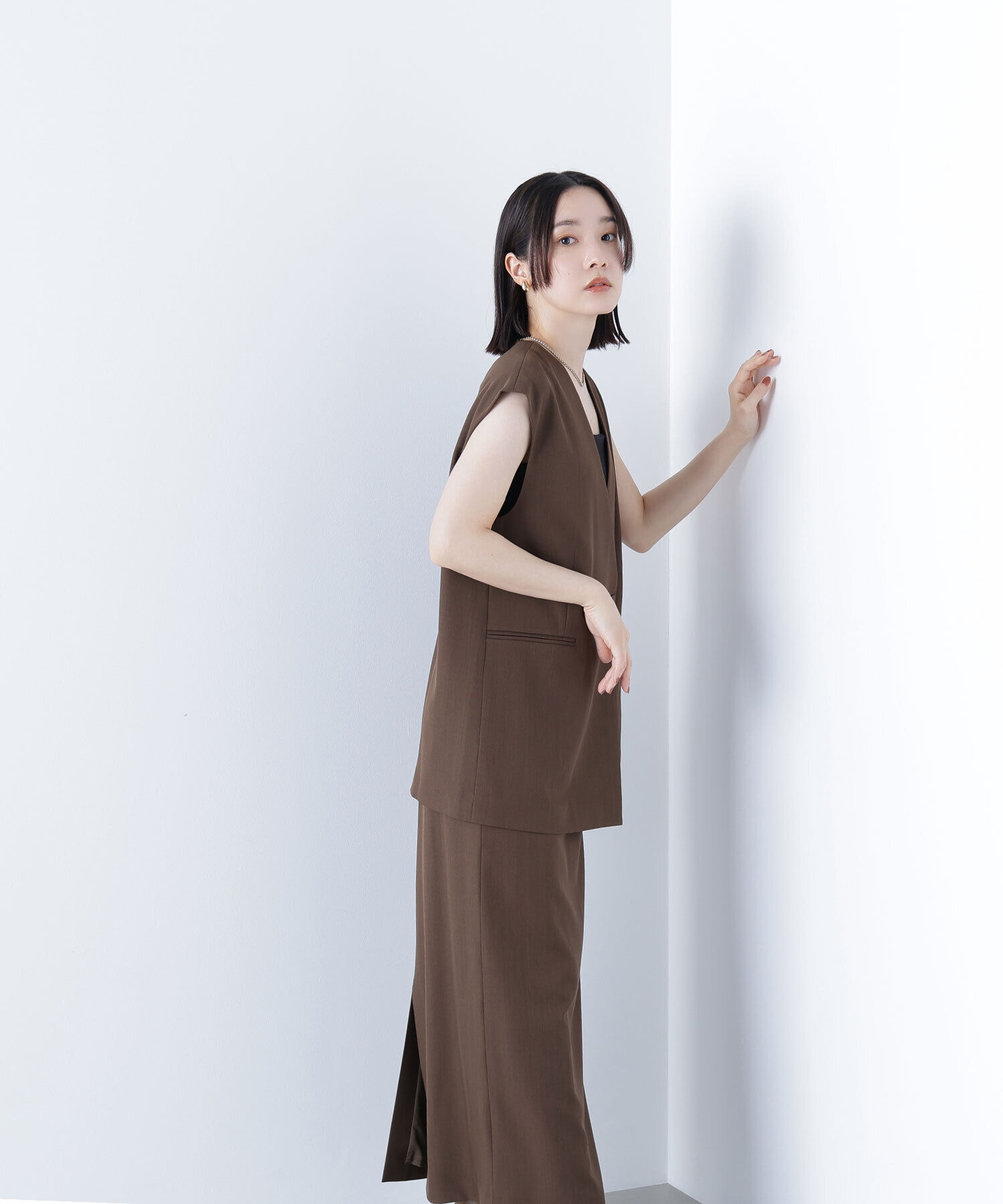  「ボクシージレ＆ナロースカート」|ワンピース|