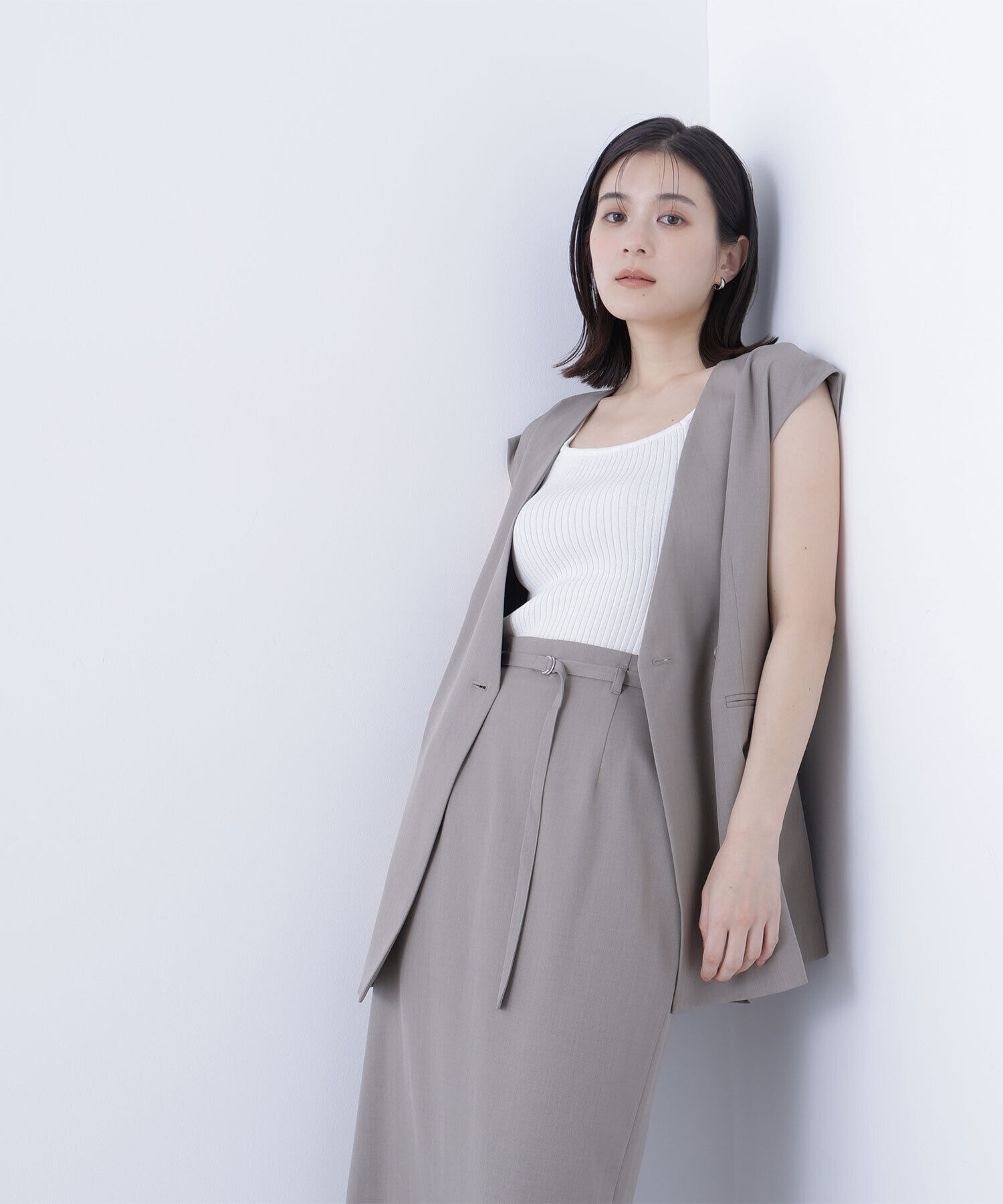  「ボクシージレ＆ナロースカート」|ワンピース|