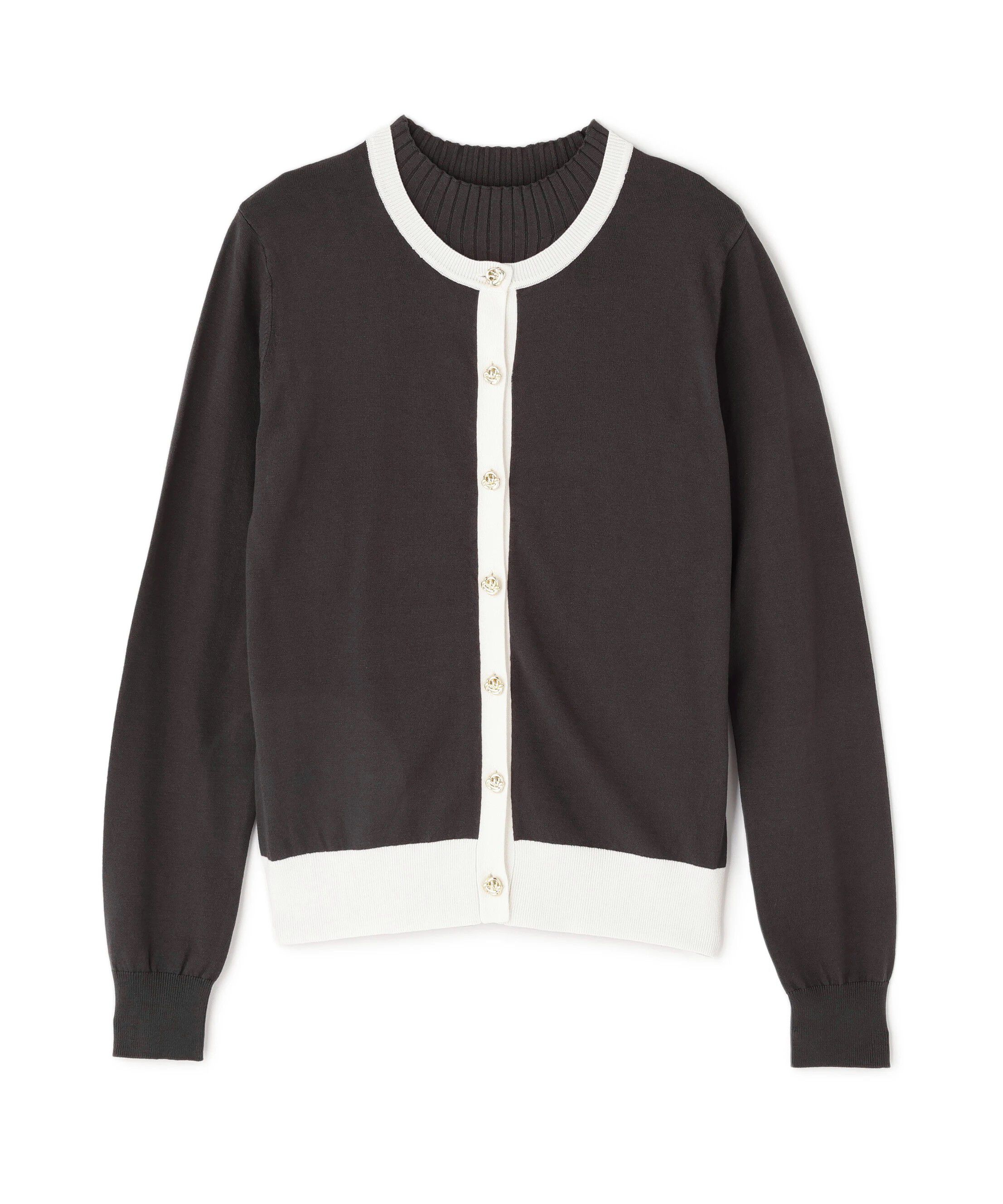  「バイカラーアンサンブル」|ニット・セーター|