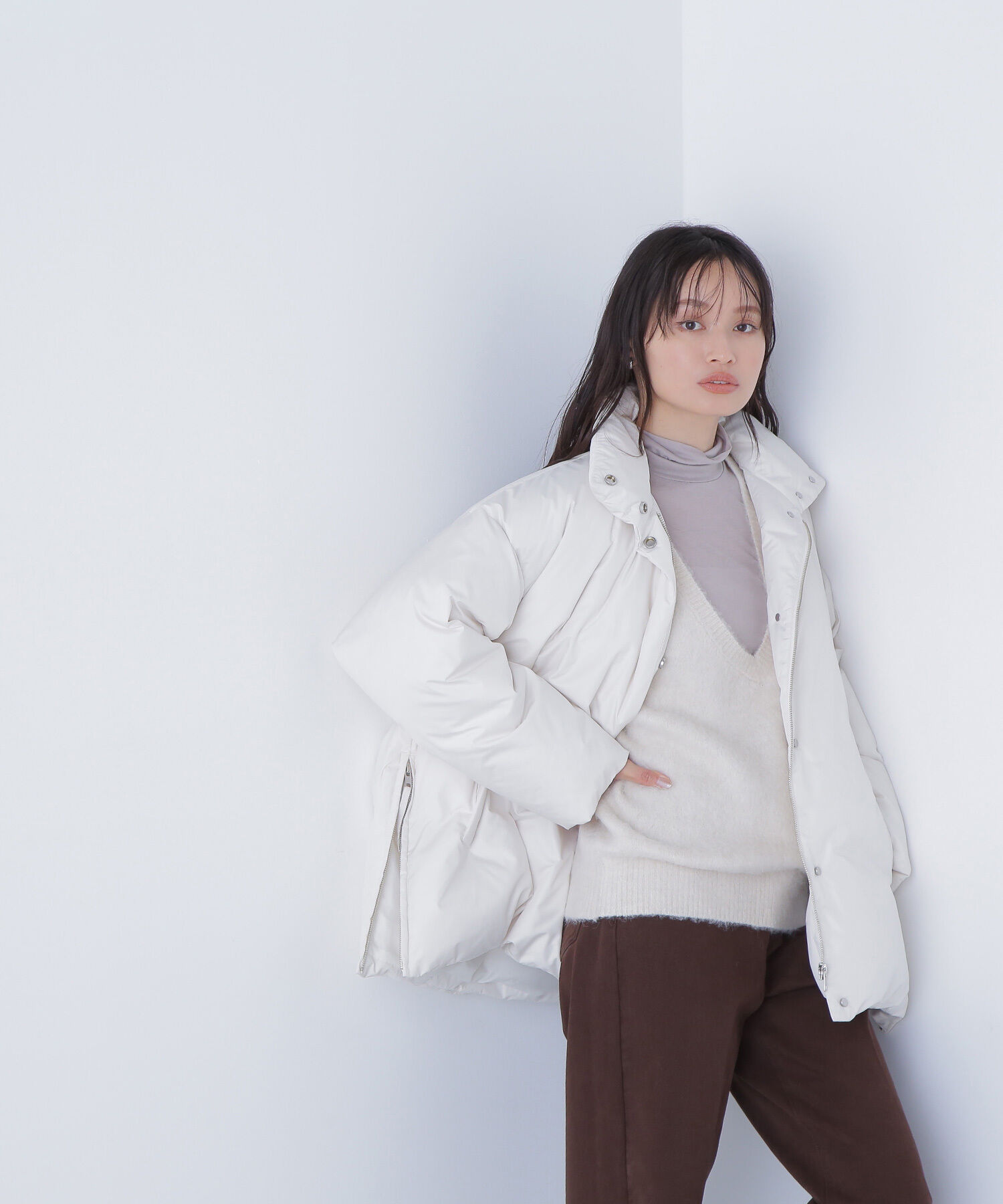  「シームレスミドルダウン」|ブルゾン・スタジャン|