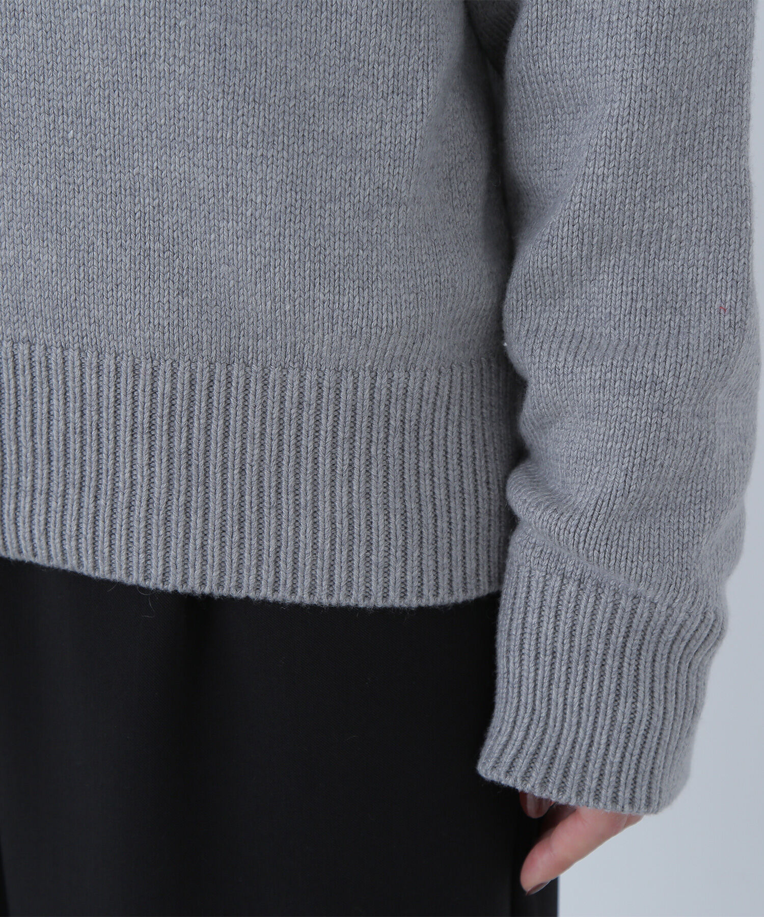  「スキッパーポロニット」|ニット・セーター|