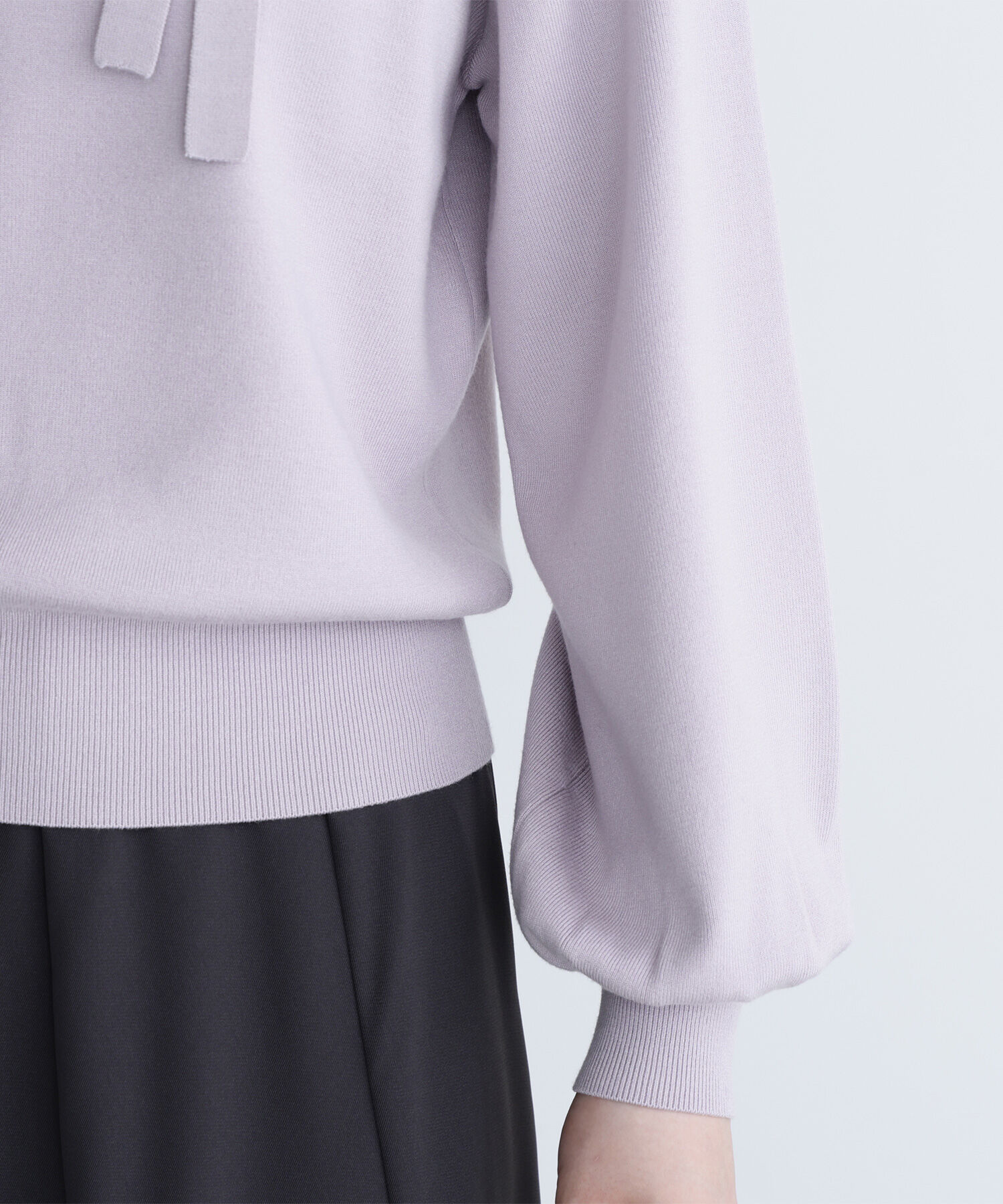  「サイドナローリボンニット」|ニット・セーター|