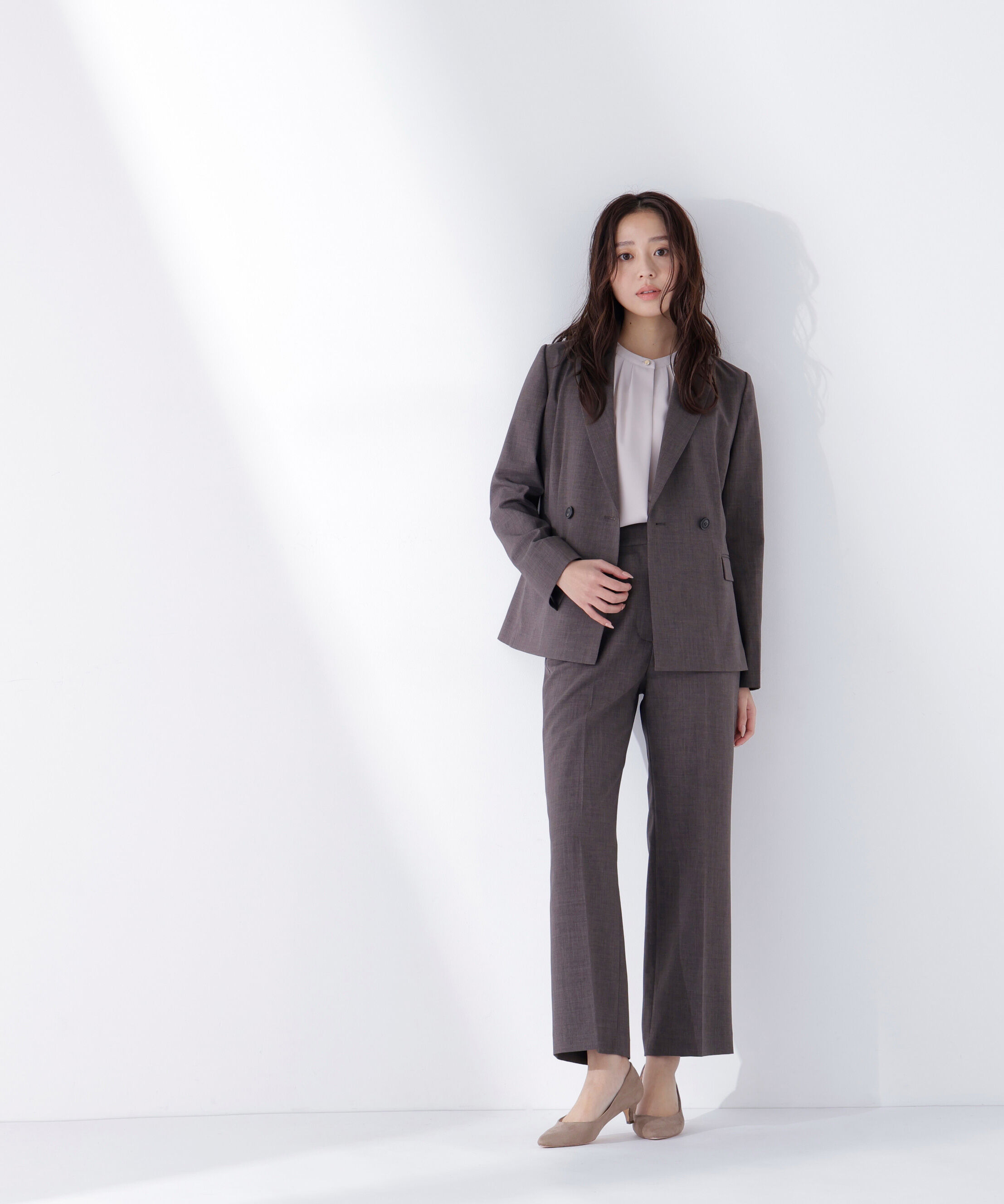  「フロントタックフレアスリーブブラウス」|シャツ・ブラウス|