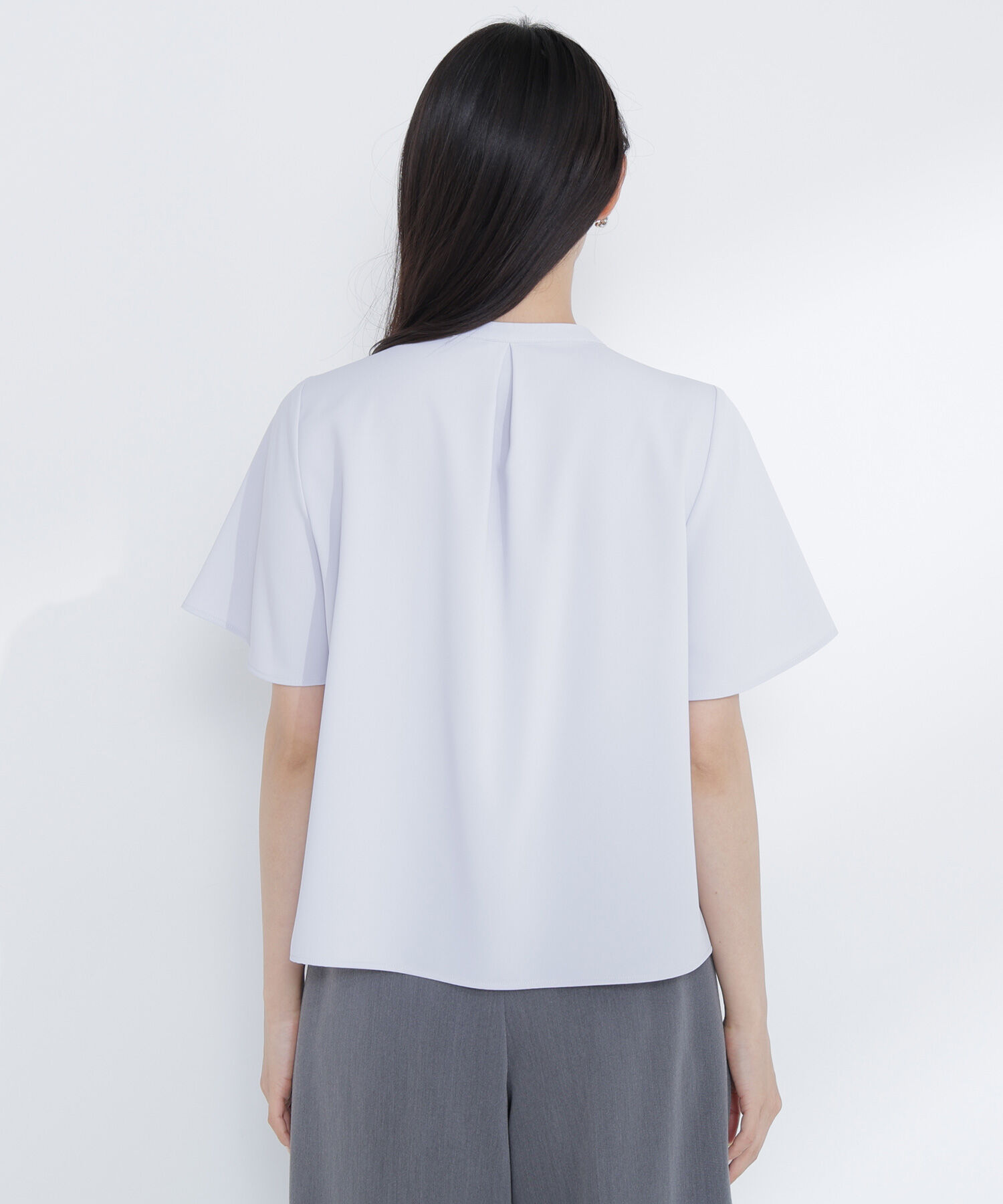  「フロントタックフレアスリーブブラウス」|シャツ・ブラウス|