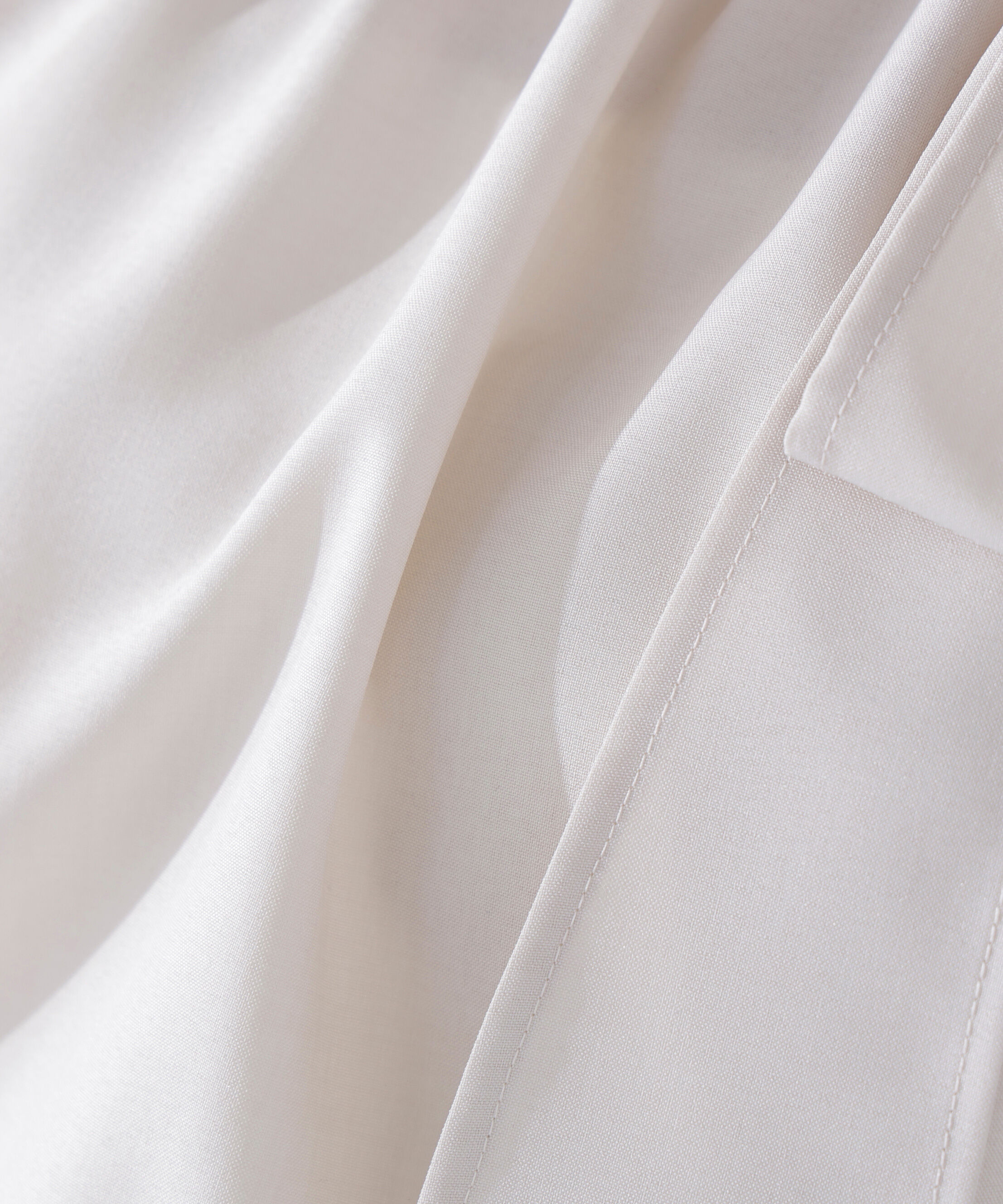  「リネンライクサイドタイブラウス」|シャツ・ブラウス|