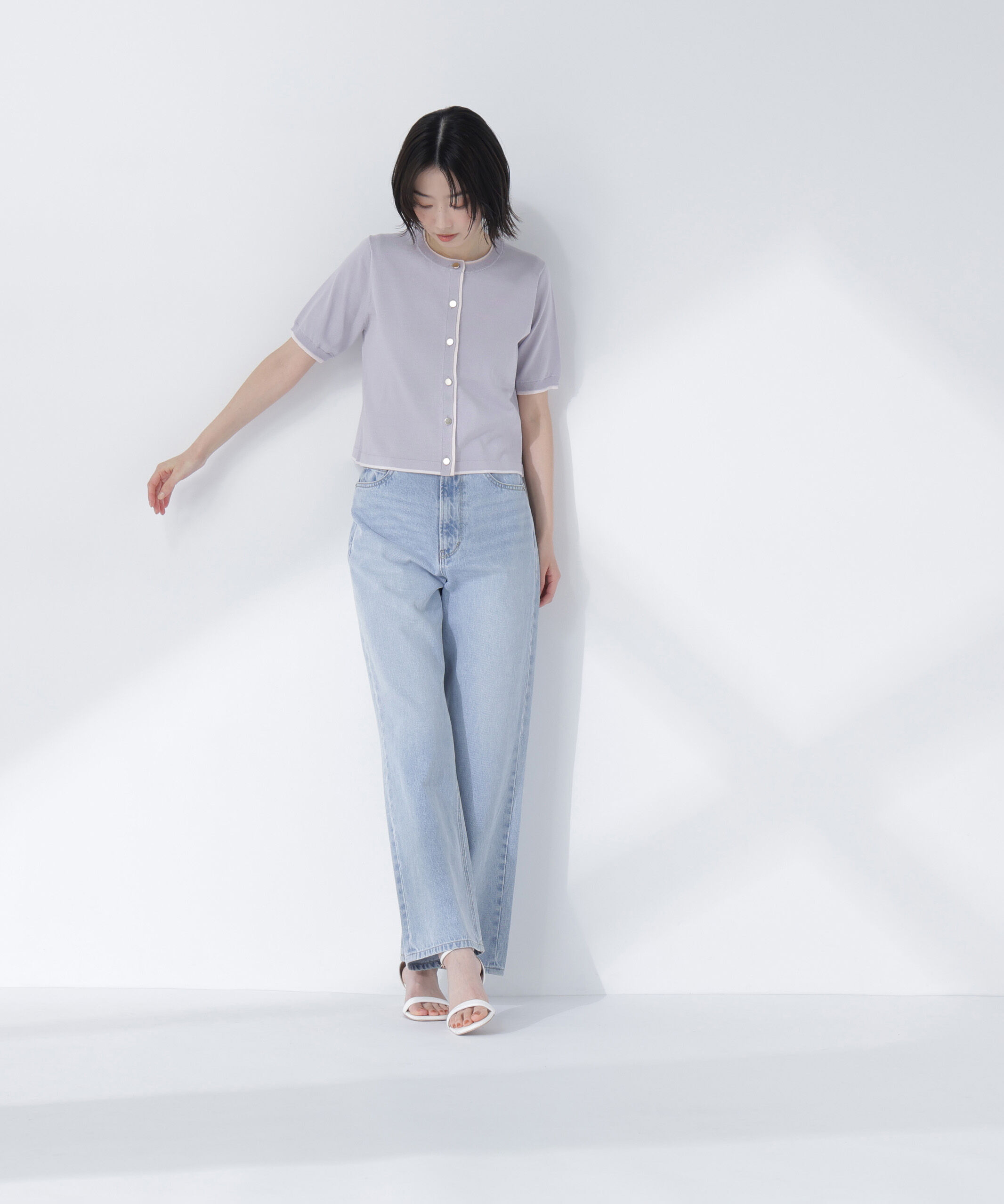  「レイヤードライクニットアンサンブル」|ニット・セーター|