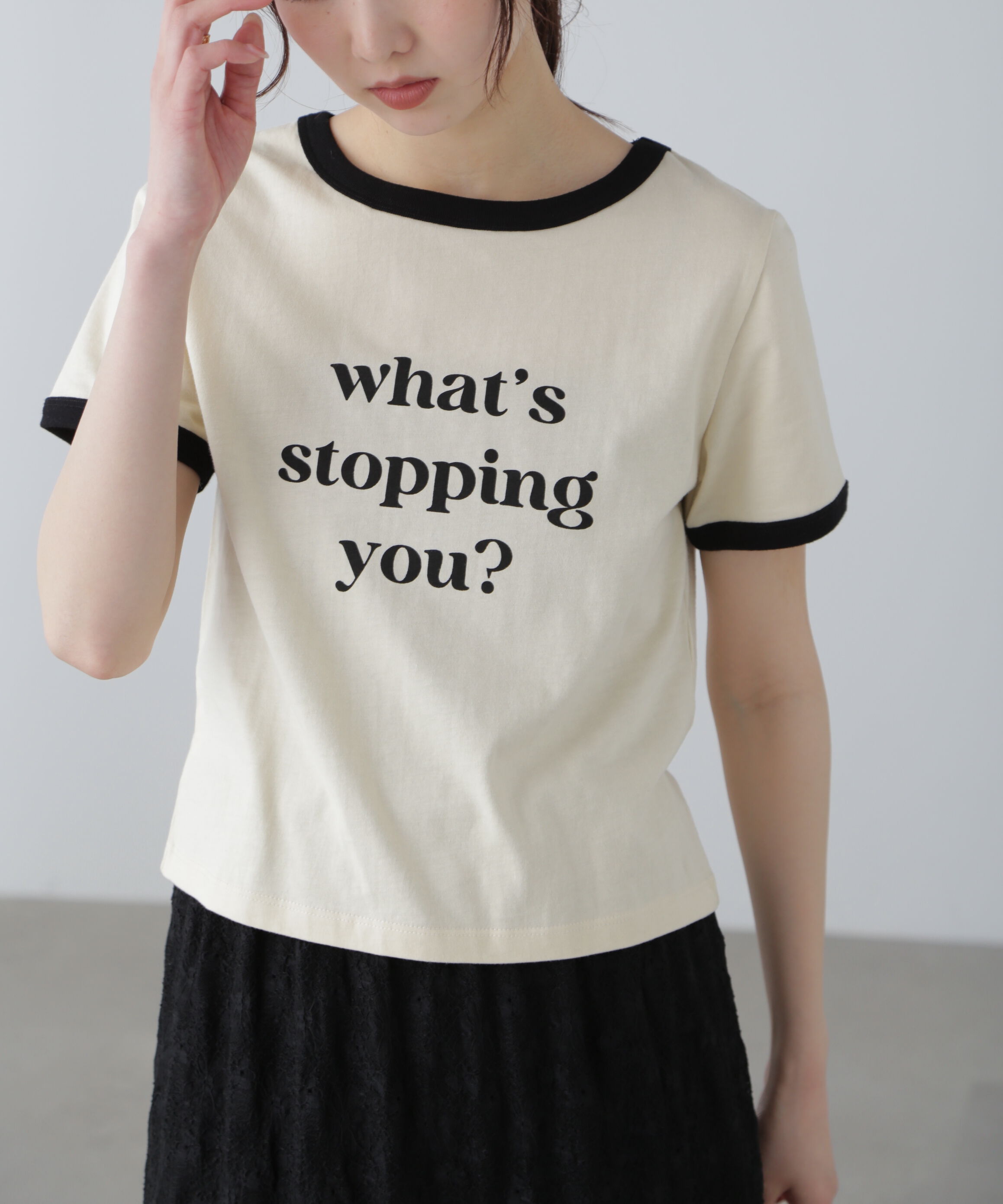  「レトロロゴリンガーT」|Tシャツ・カットソー|