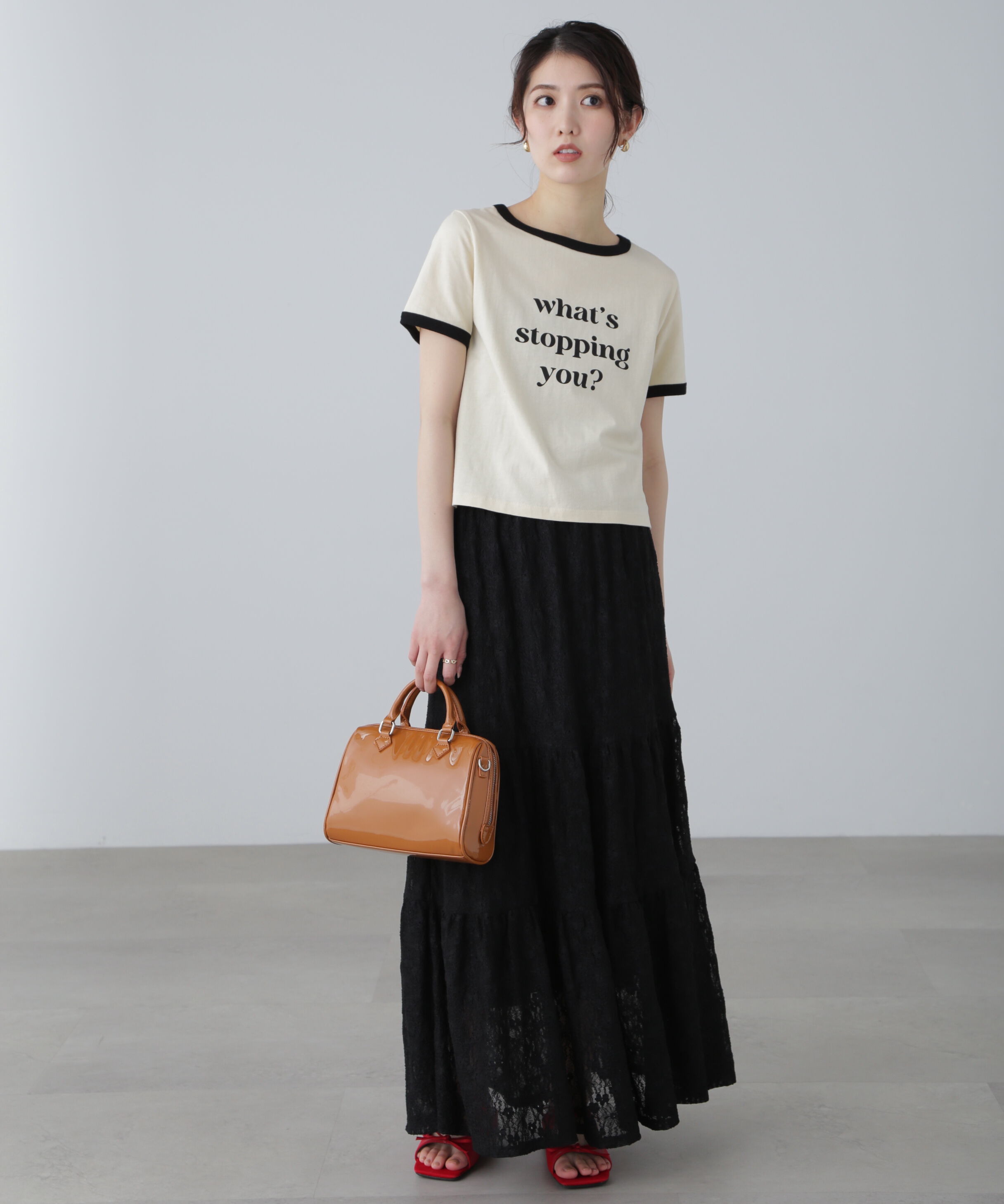  「レトロロゴリンガーT」|Tシャツ・カットソー|