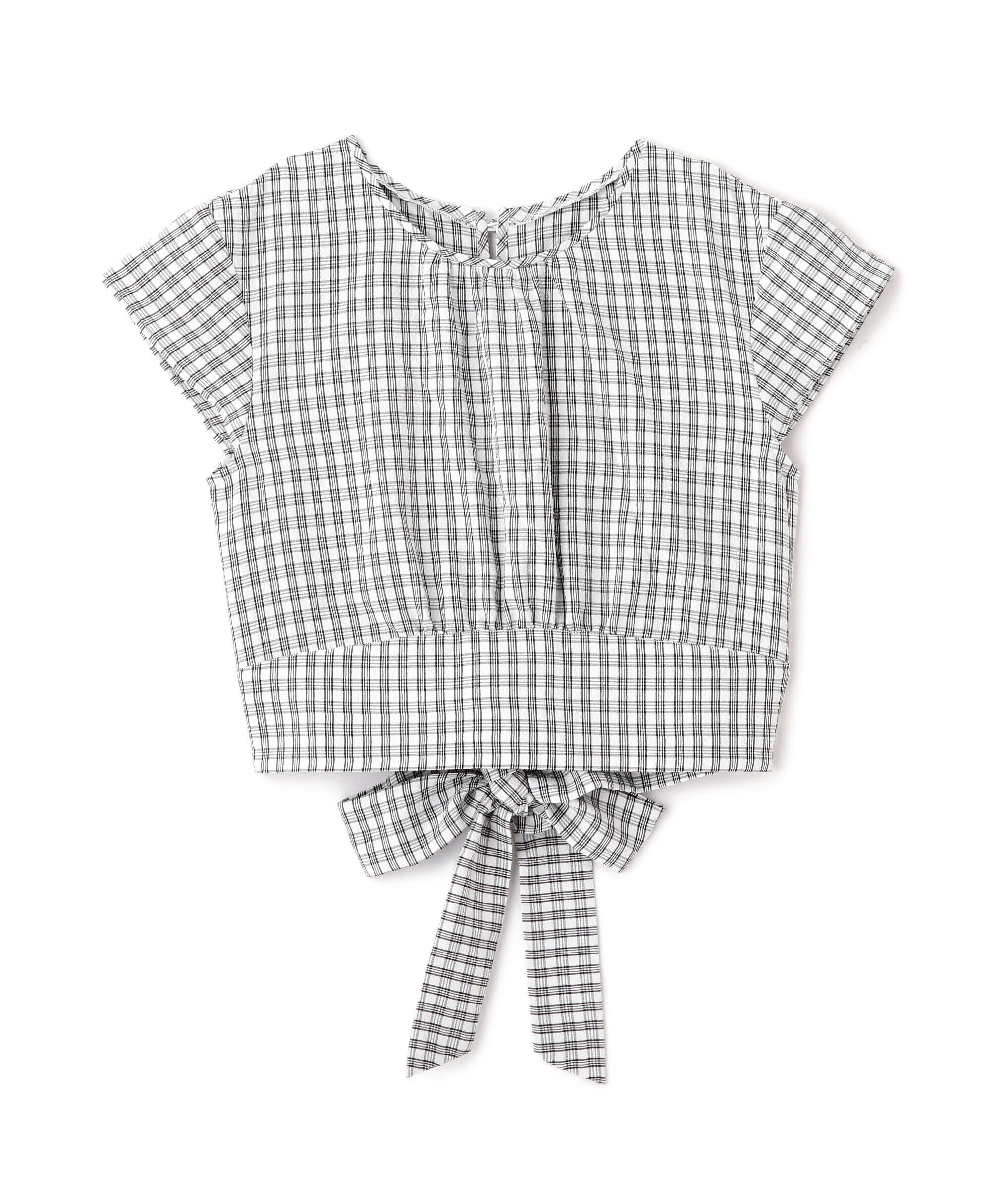  「バックリボンフレンチブラウス」|シャツ・ブラウス|