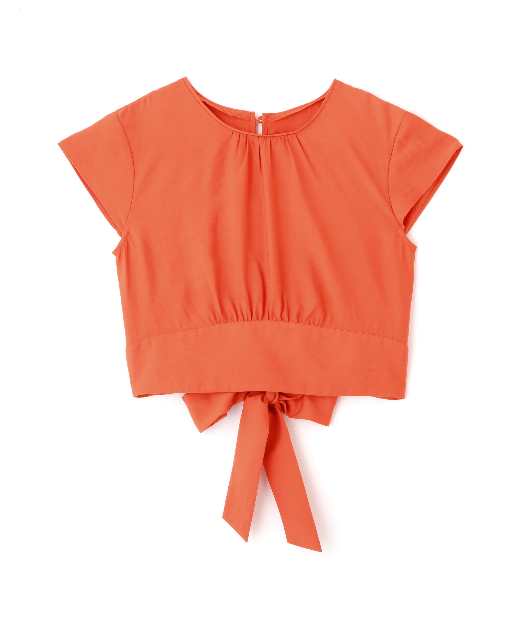  「バックリボンフレンチブラウス」|シャツ・ブラウス|