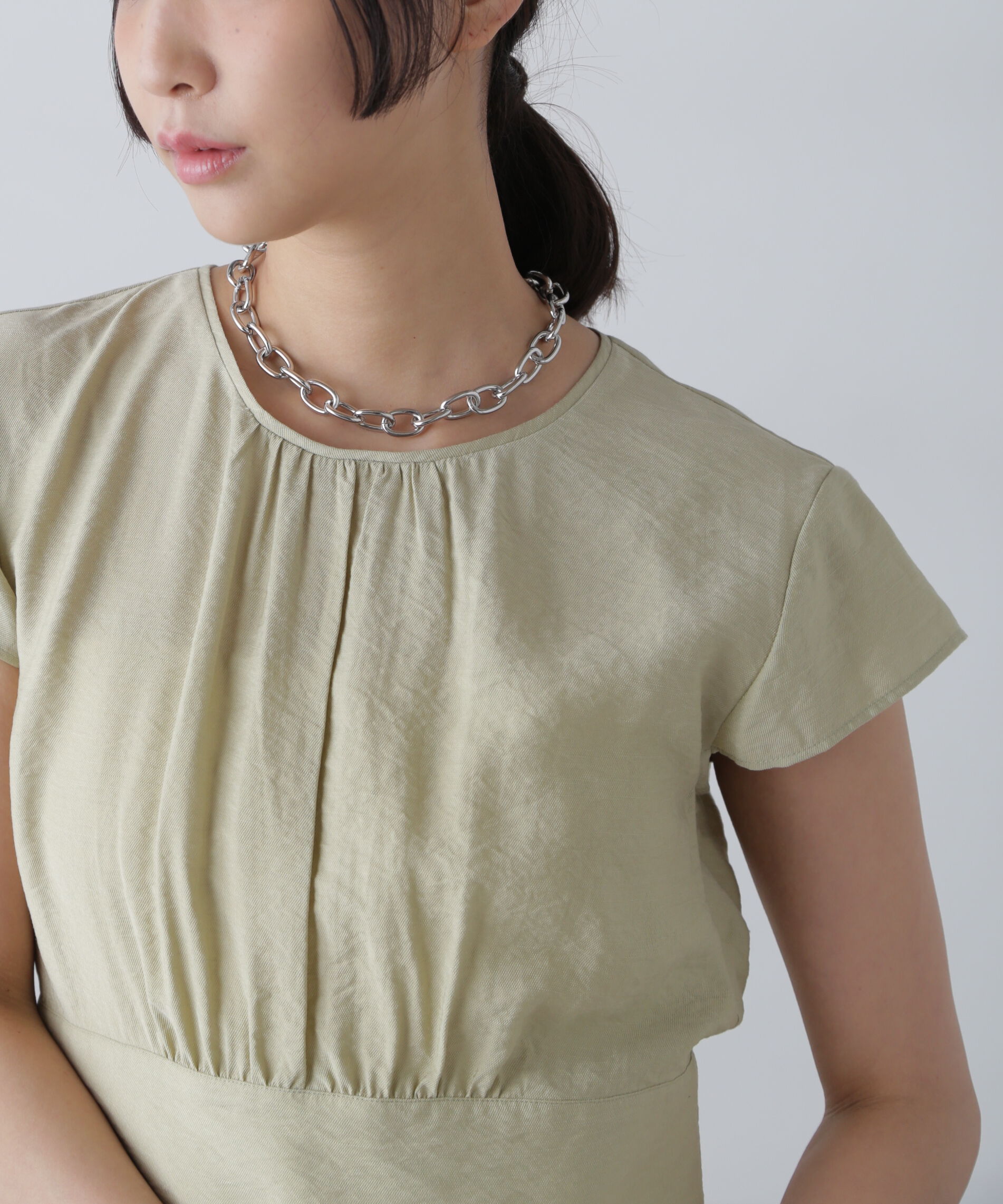  「バックリボンフレンチブラウス」|シャツ・ブラウス|