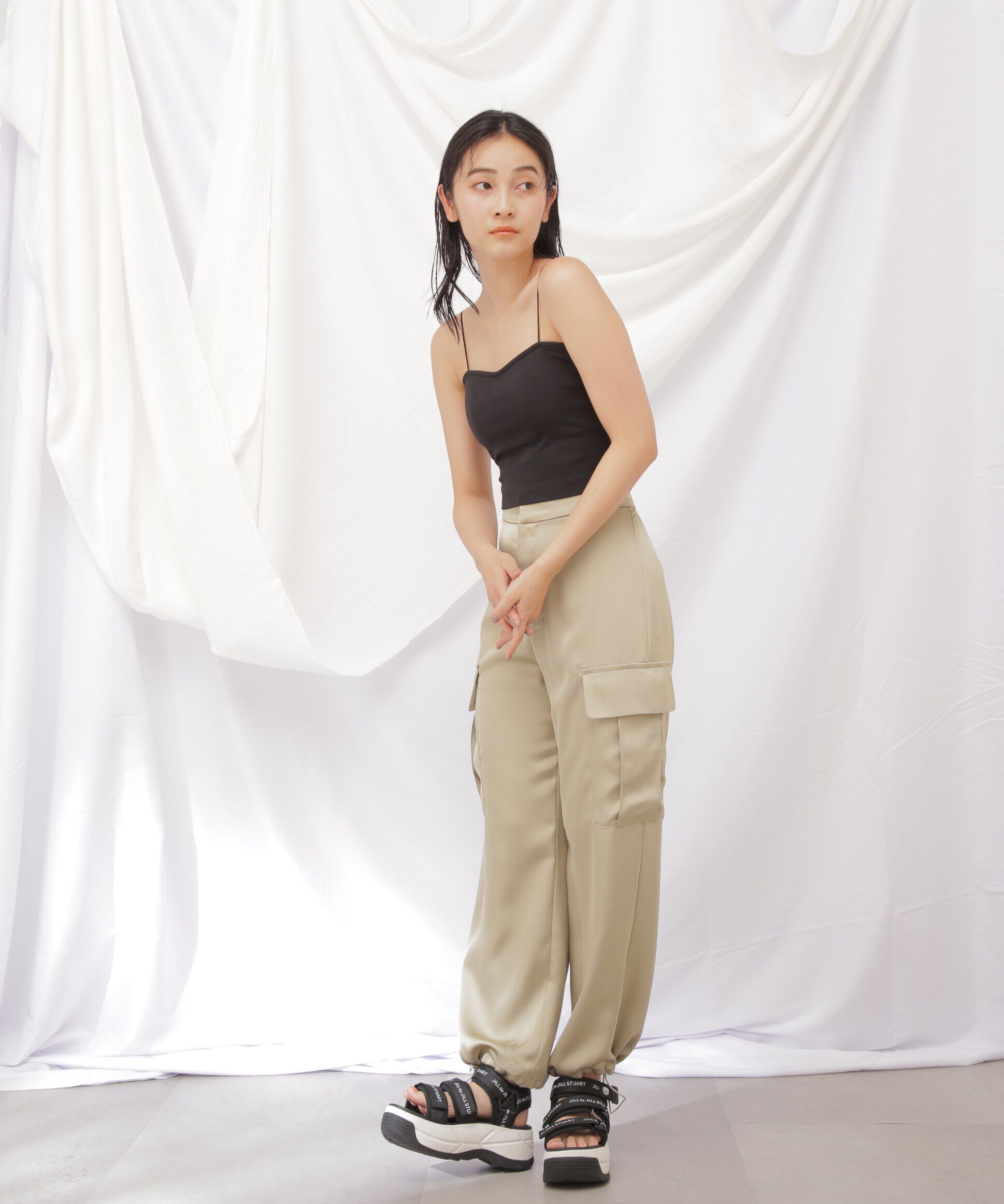  「◇JILL byベーシックカップインキャミ」|Tシャツ・カットソー|