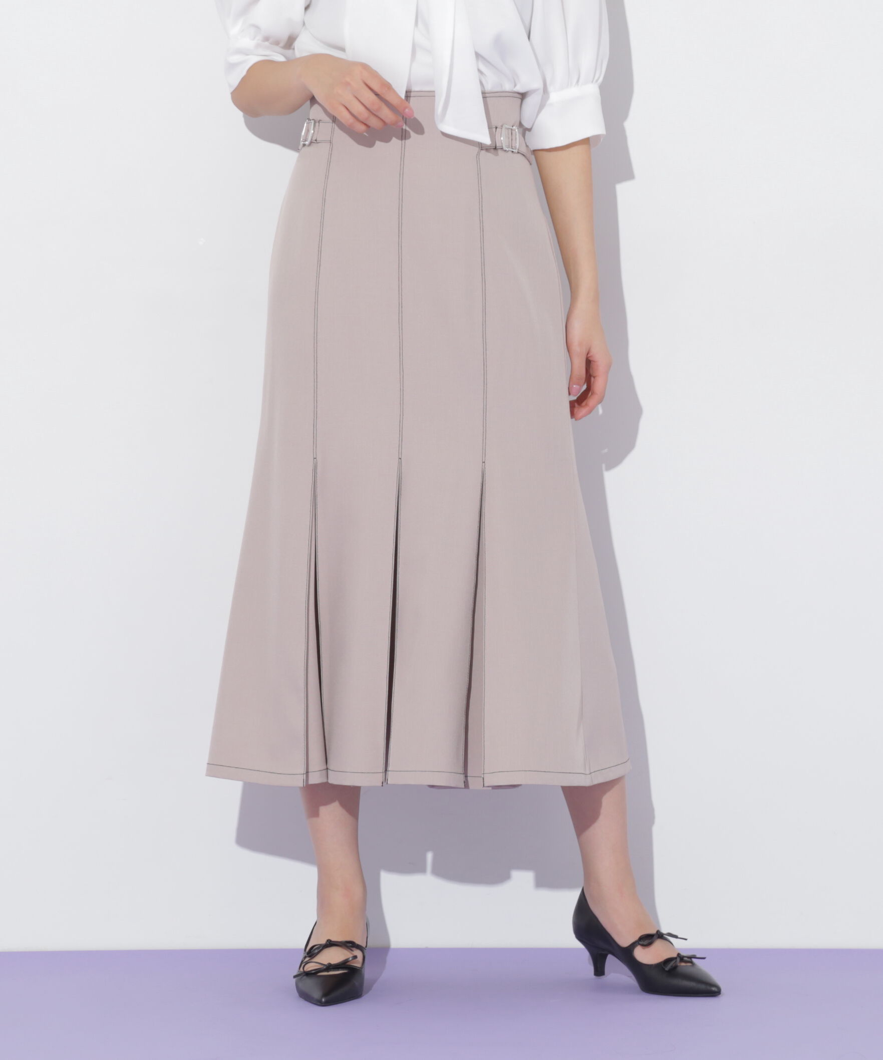  「ステッチマーメイドスカート」|スカート|