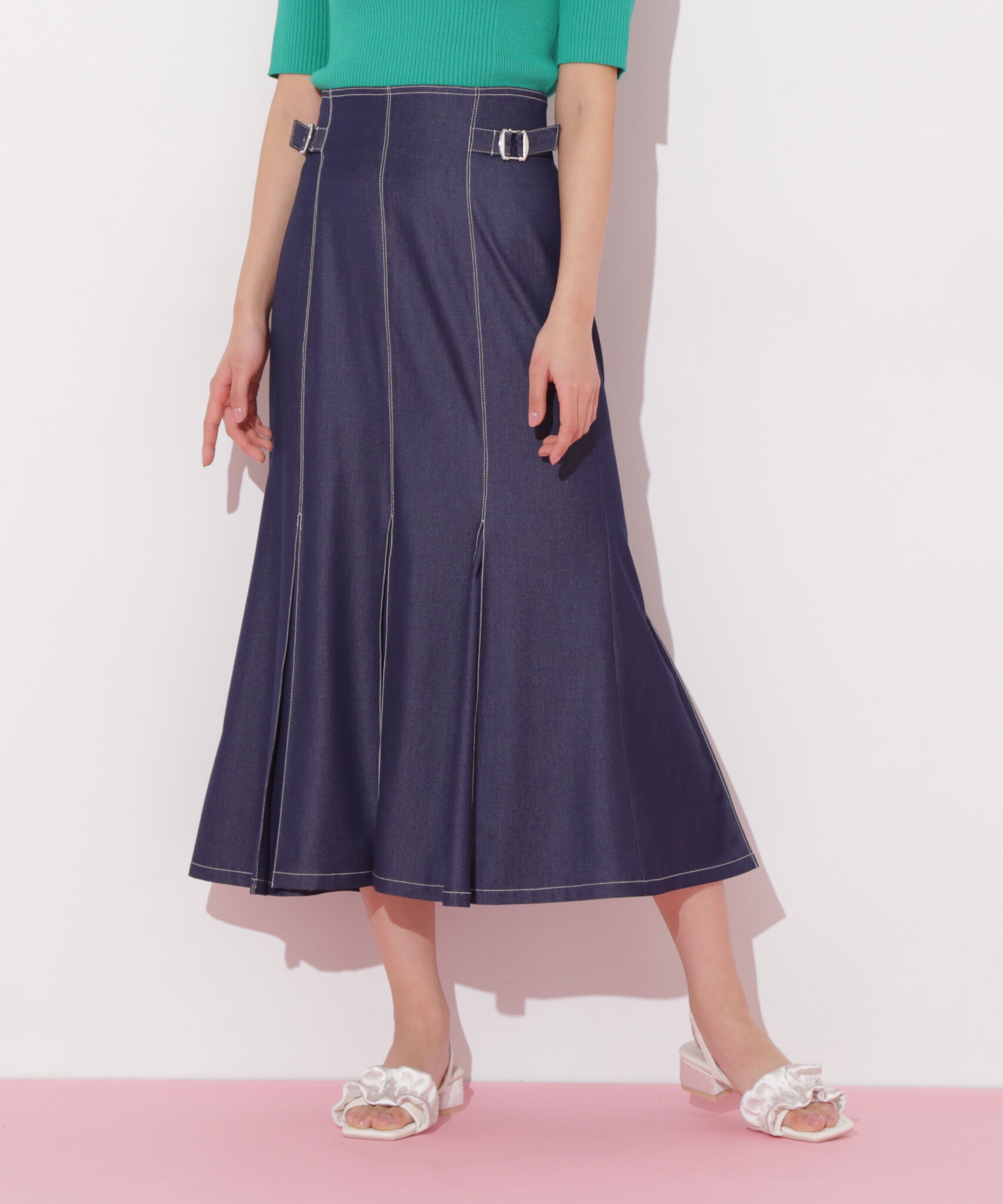  「ステッチマーメイドスカート」|スカート|