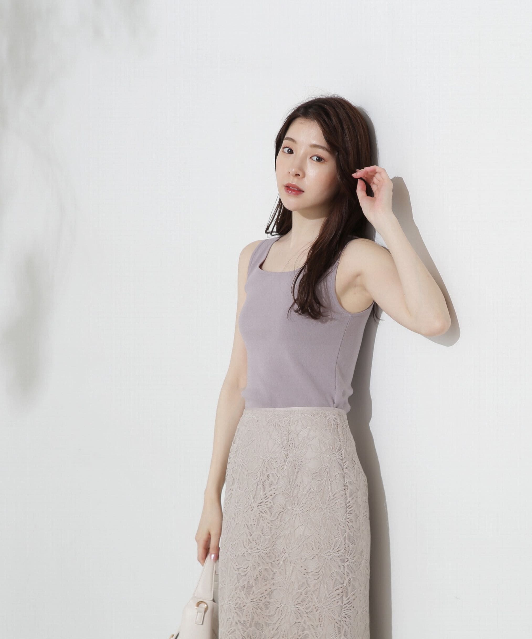 PROPORTION BODY DRESSING「前後2wayニットタンク」|ニット・セーター|